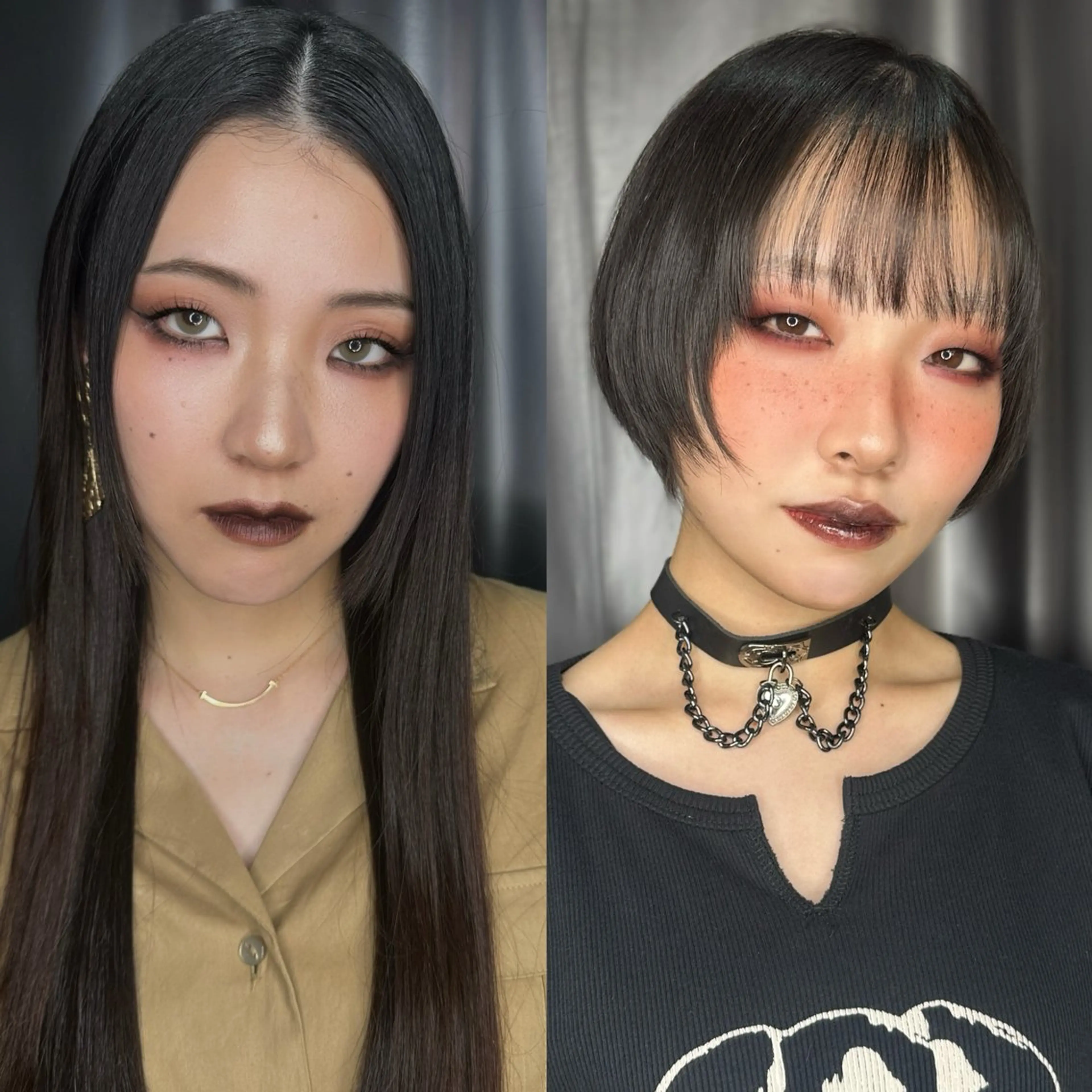 アンニュイな世界観を引き出すモードメイク💄の写真