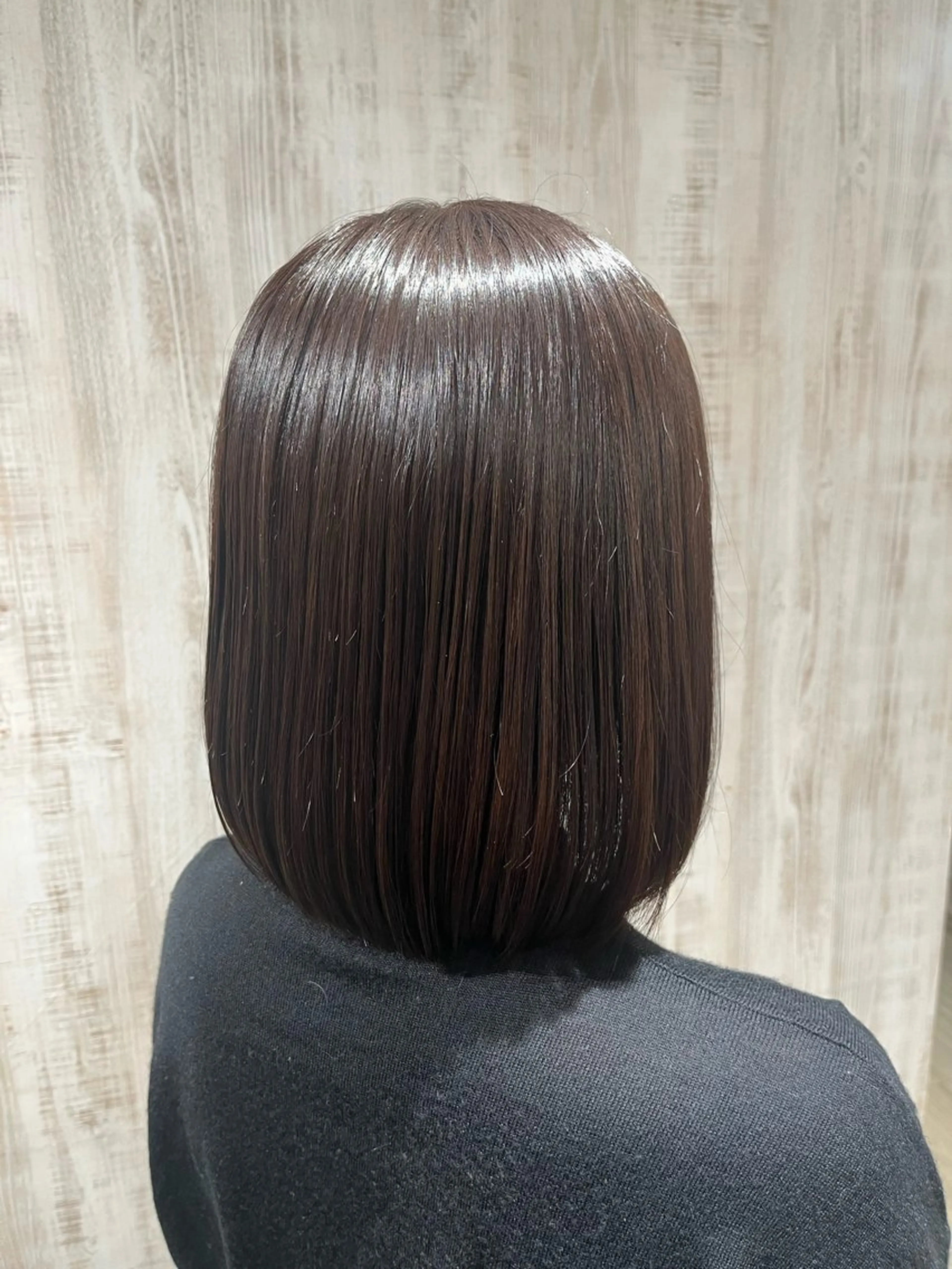 ミディアム 艶カラー/ 透明感カラー/AOIのヘアスタイル