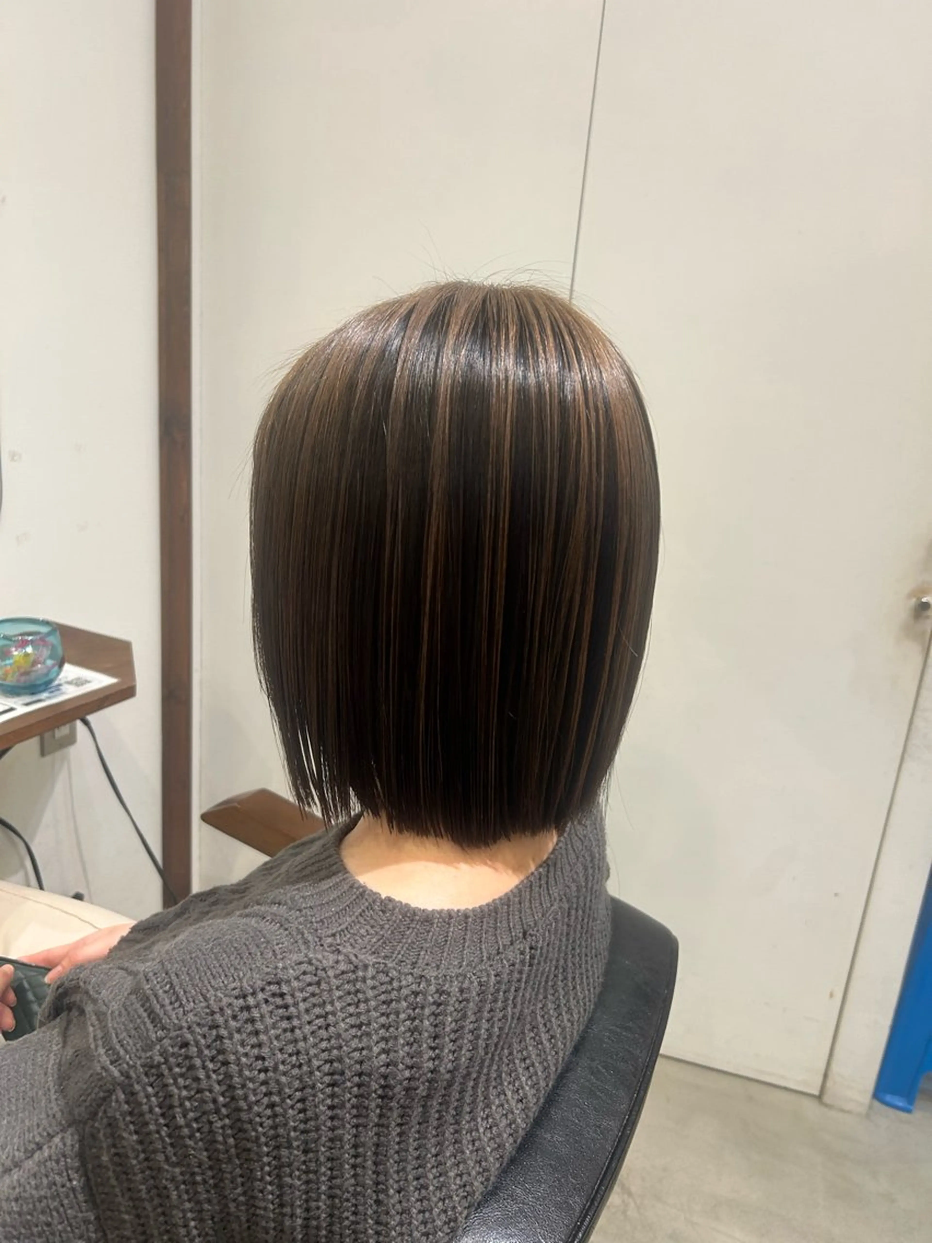 ミディアム カラー ブリーチ ヘアカラー トリートメント ROUIS/ mioのヘアスタイル