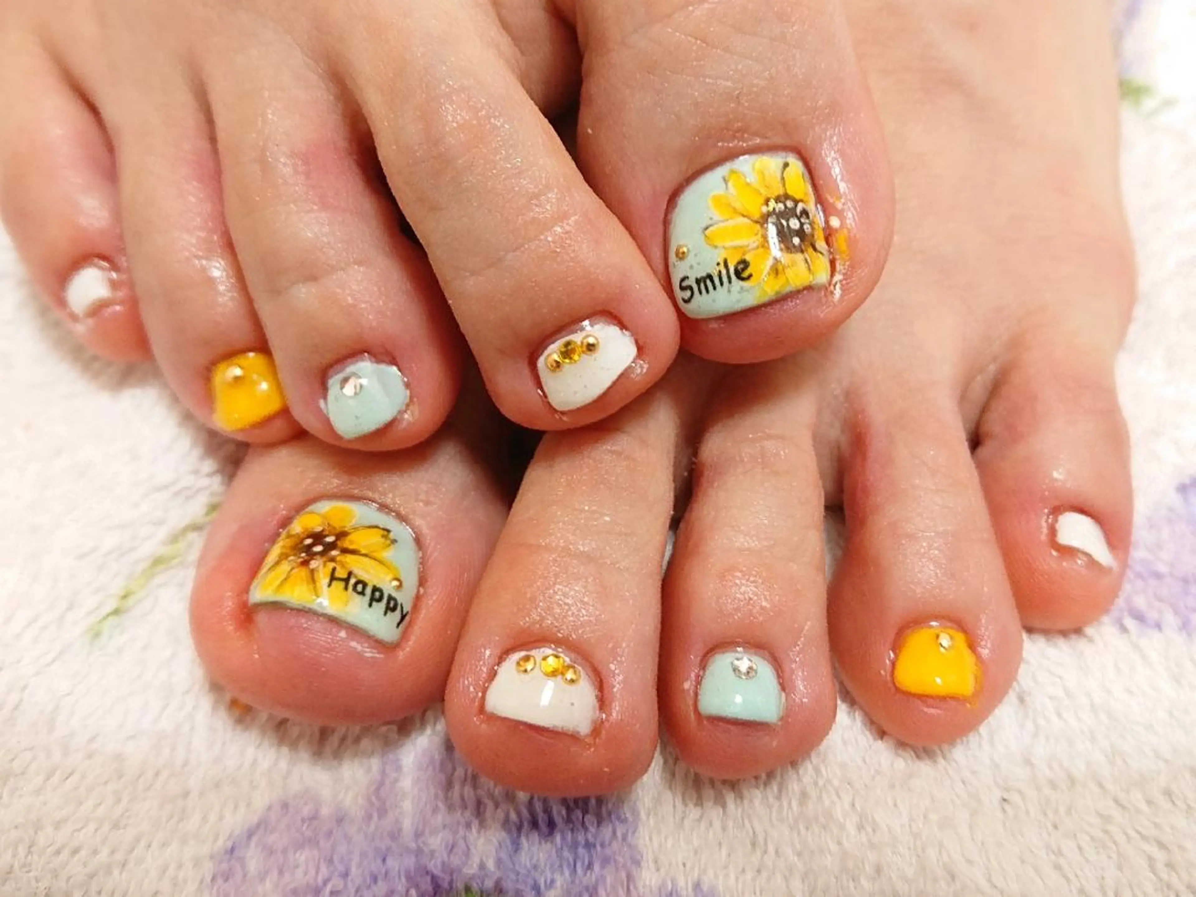 ネイル アートネイル フットネイル ジェルネイル あんきち    のネイルデザイン