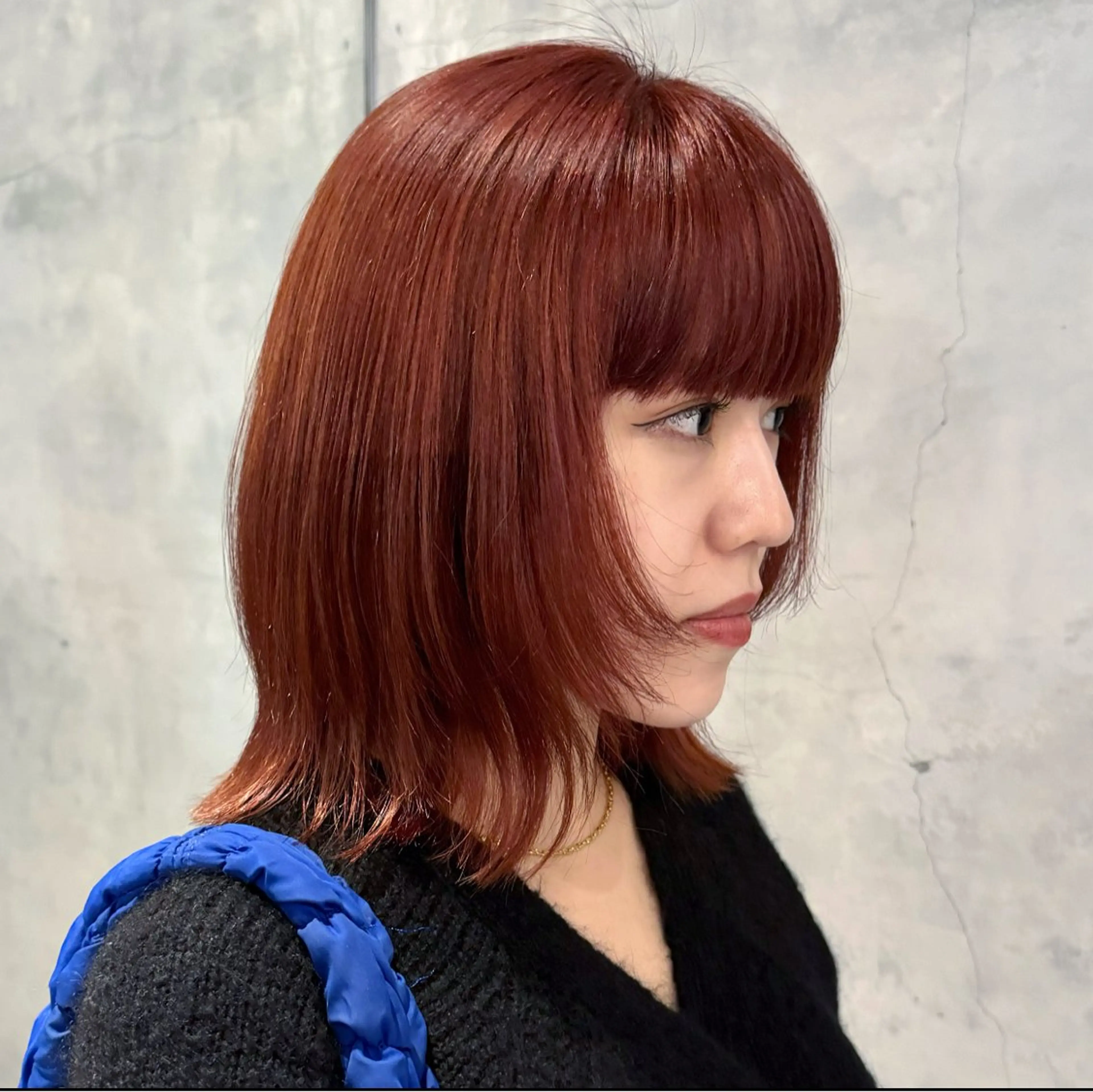 ミディアム カラー ヘアアレンジ 似合わせカット/ダブ ルカラー💫AINAのヘアスタイル