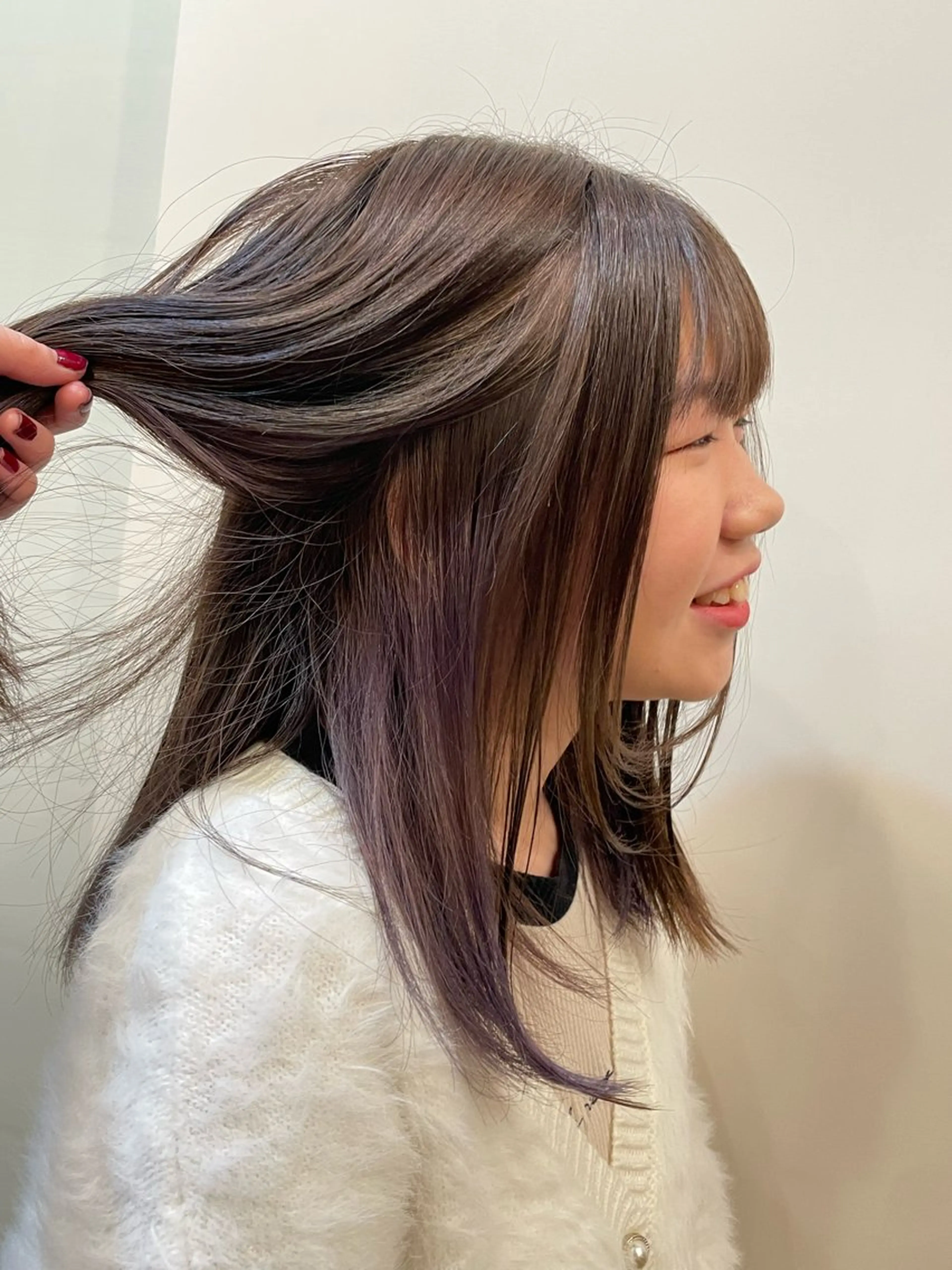 カラー 白髪ケア  BAUM まやのヘアスタイル