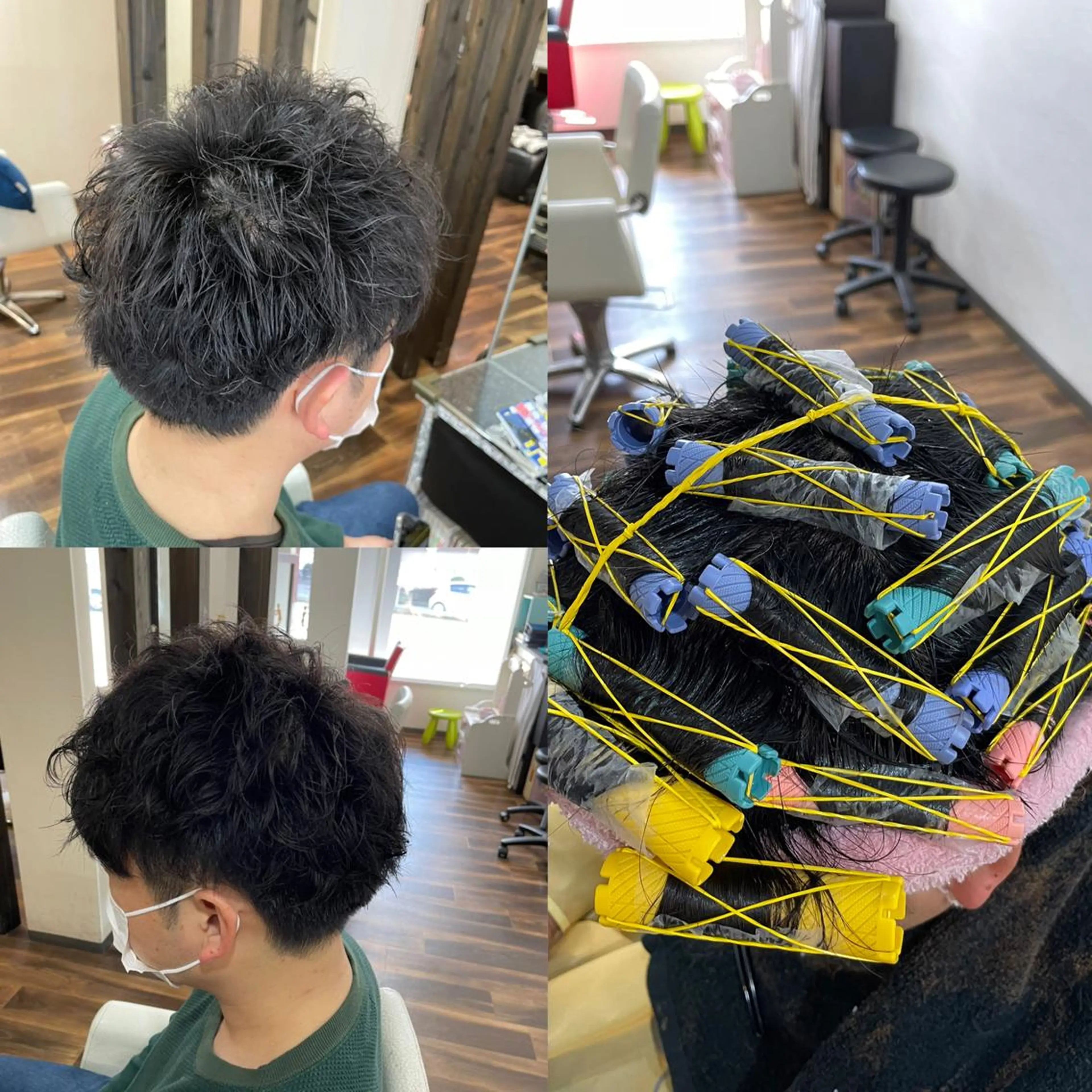 パーマ メンズ メンズパーマ カット パーマ Leggu所属・木田 智大のヘアスタイル