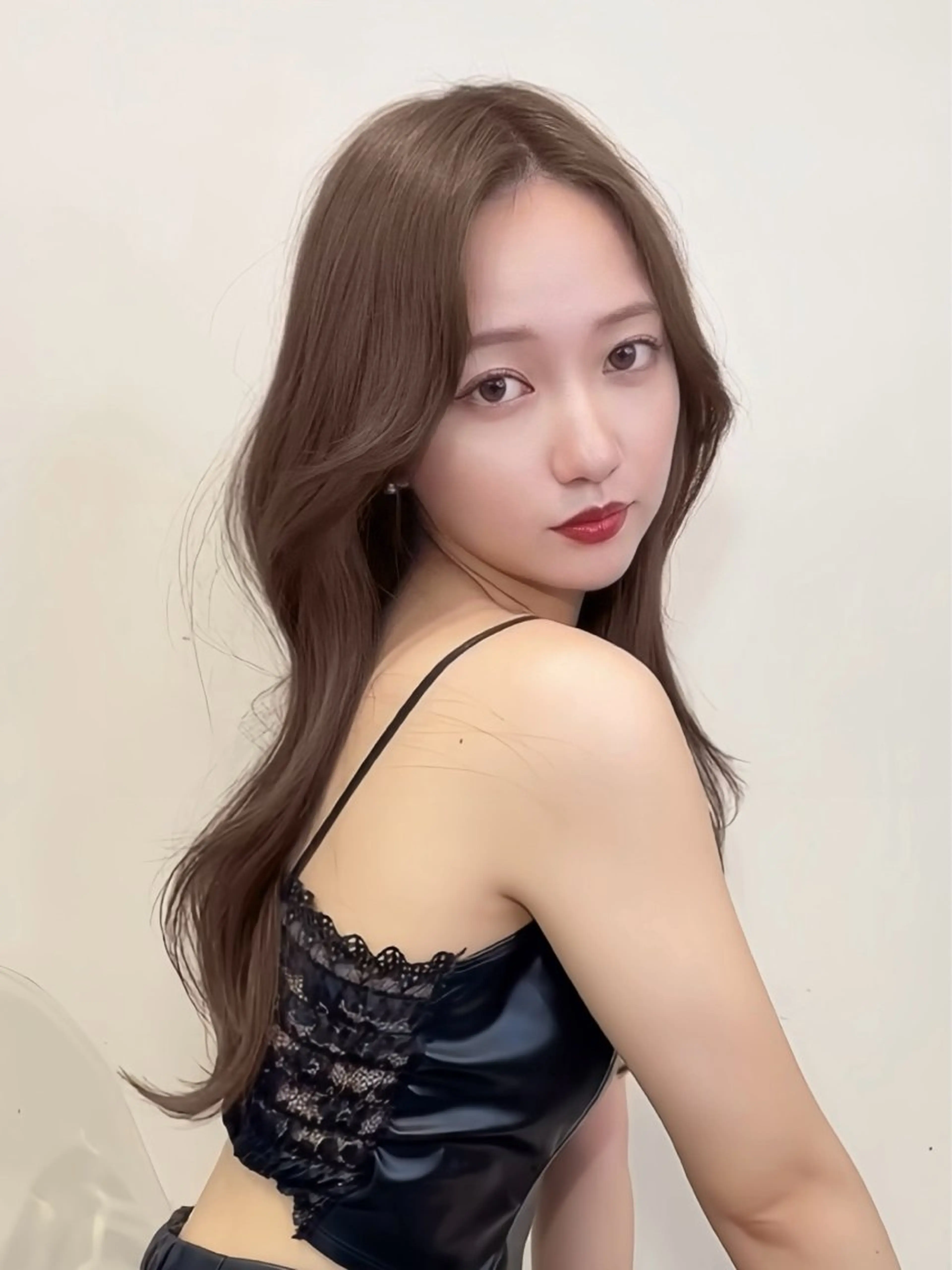 ロング カラー カット ヘアカラー トリートメント 🦋韓国系指名No1 店長/圓山 祐也🦋のヘアスタイル