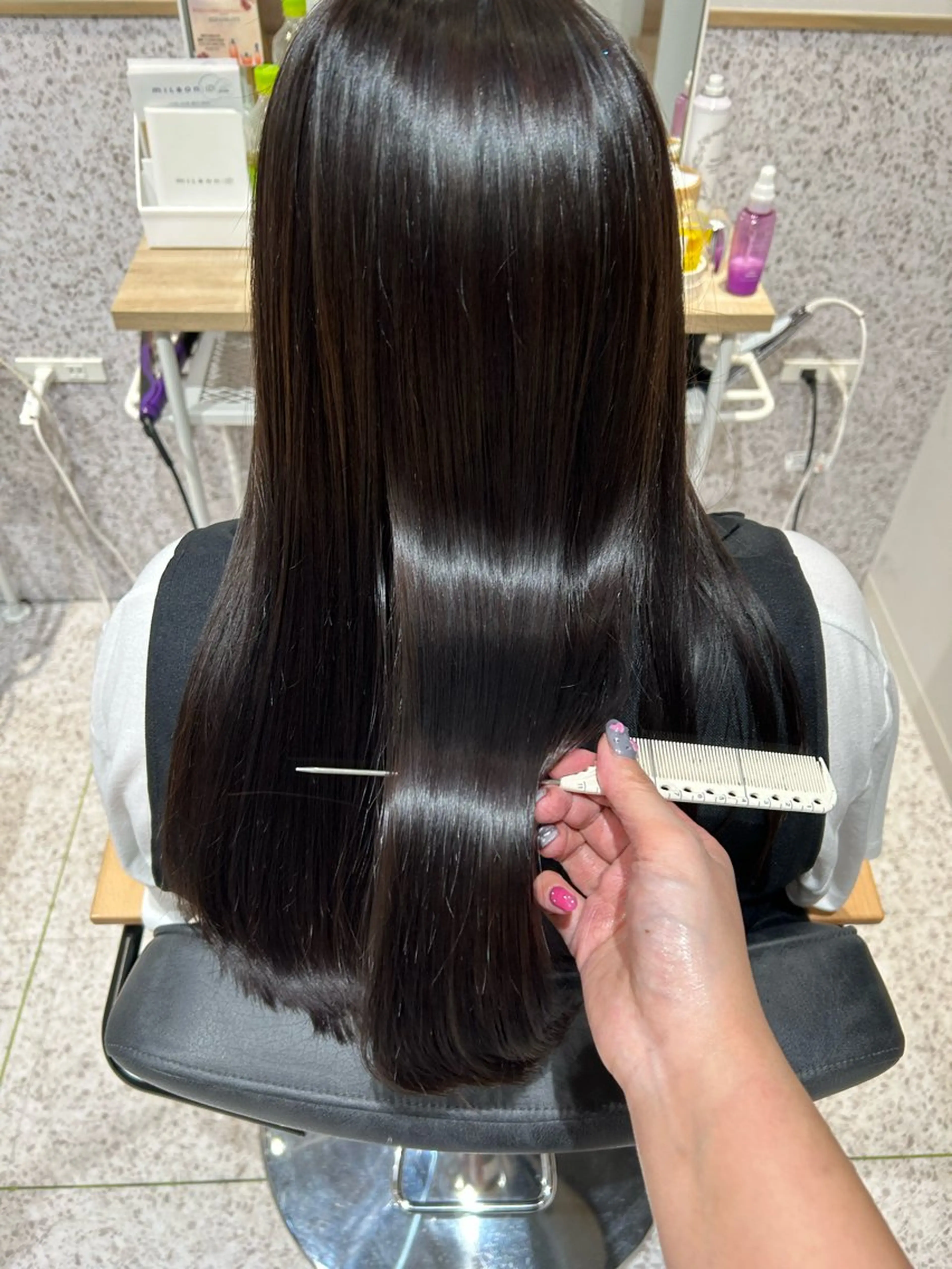 カラー 髪質改善 ♡ハイトーン★ ネイル/しの♡のヘアスタイル