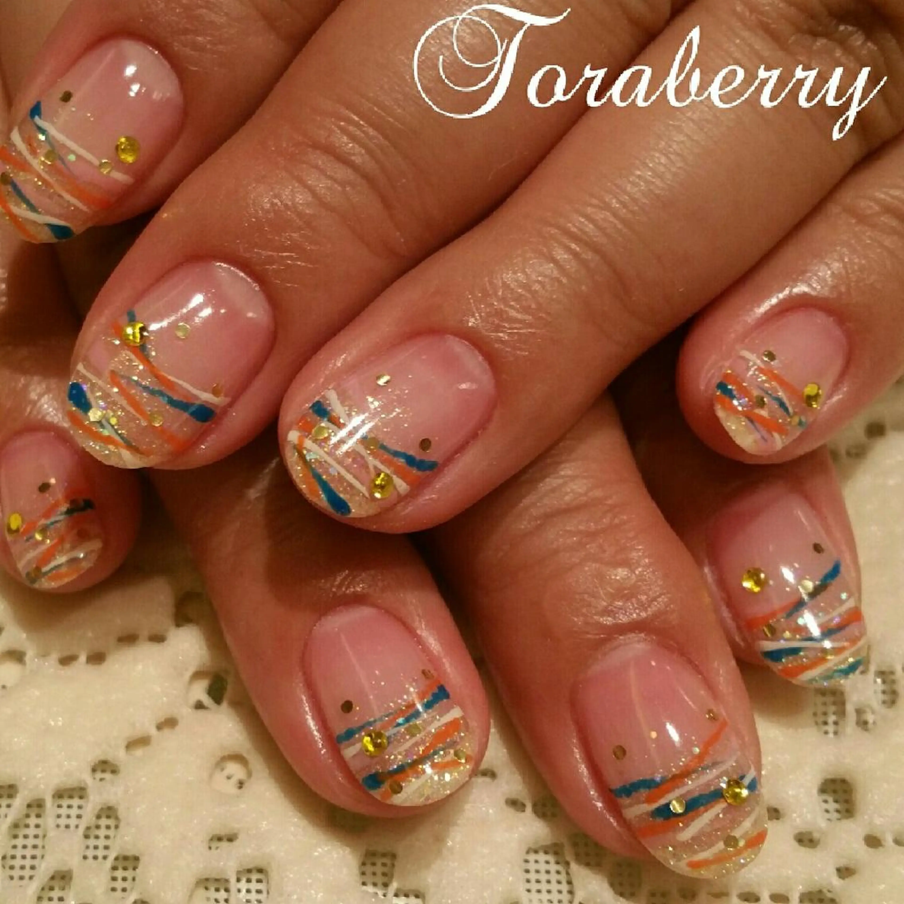 ネイル ヨーヨーネイル ネイリスト なつみのネイルデザイン