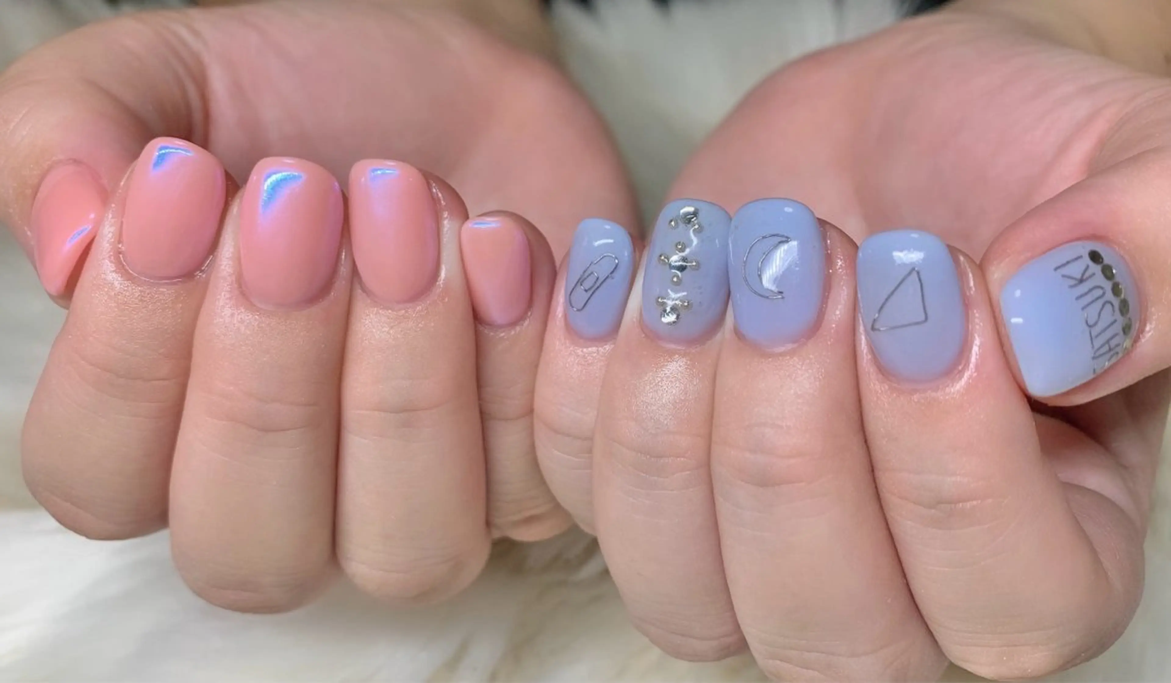ネイル ハンドネイル nail room LUNA⋆౨ৎ˚⟡のネイルデザイン