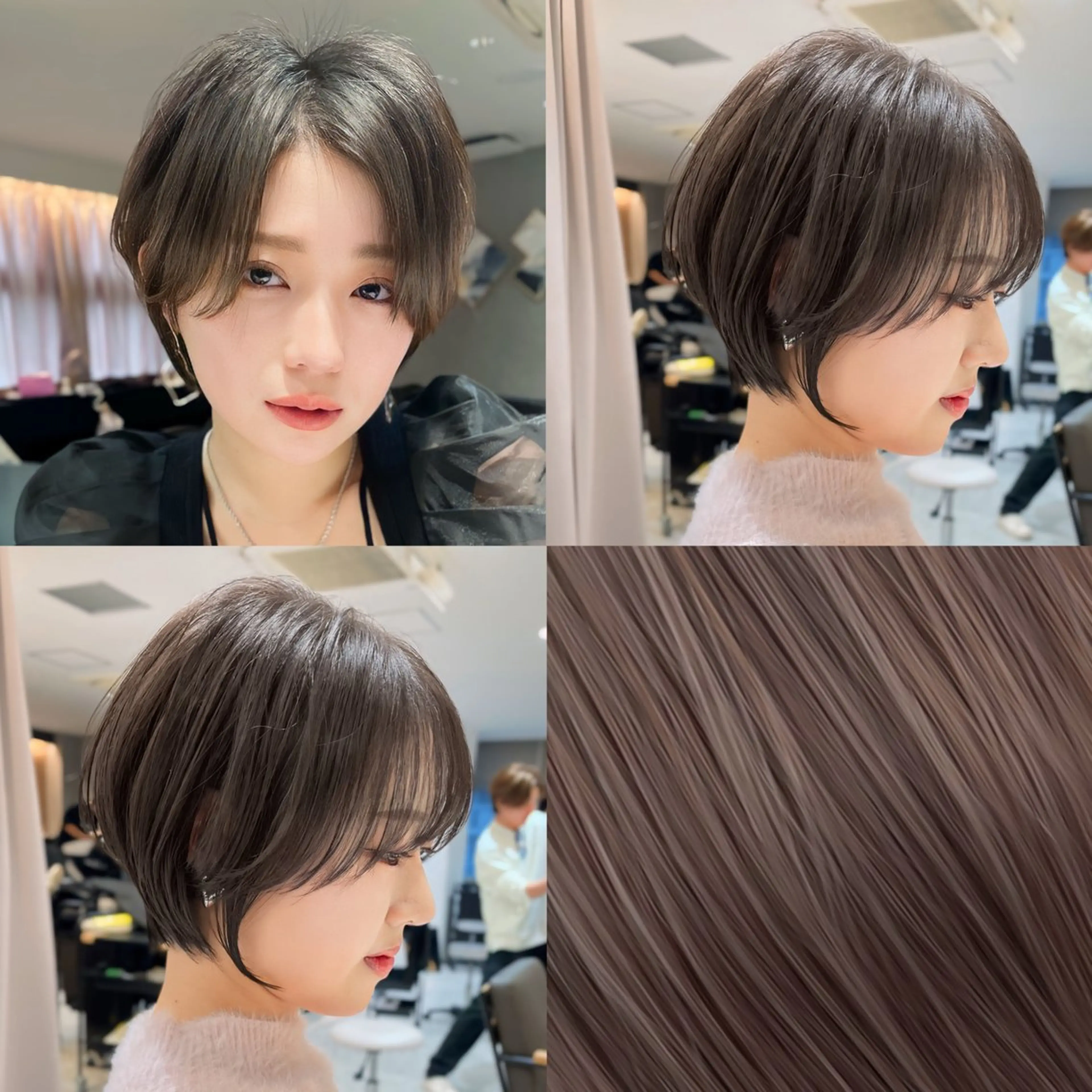 ショート カラー ハイトーンヘア れおん🌙のヘアスタイル