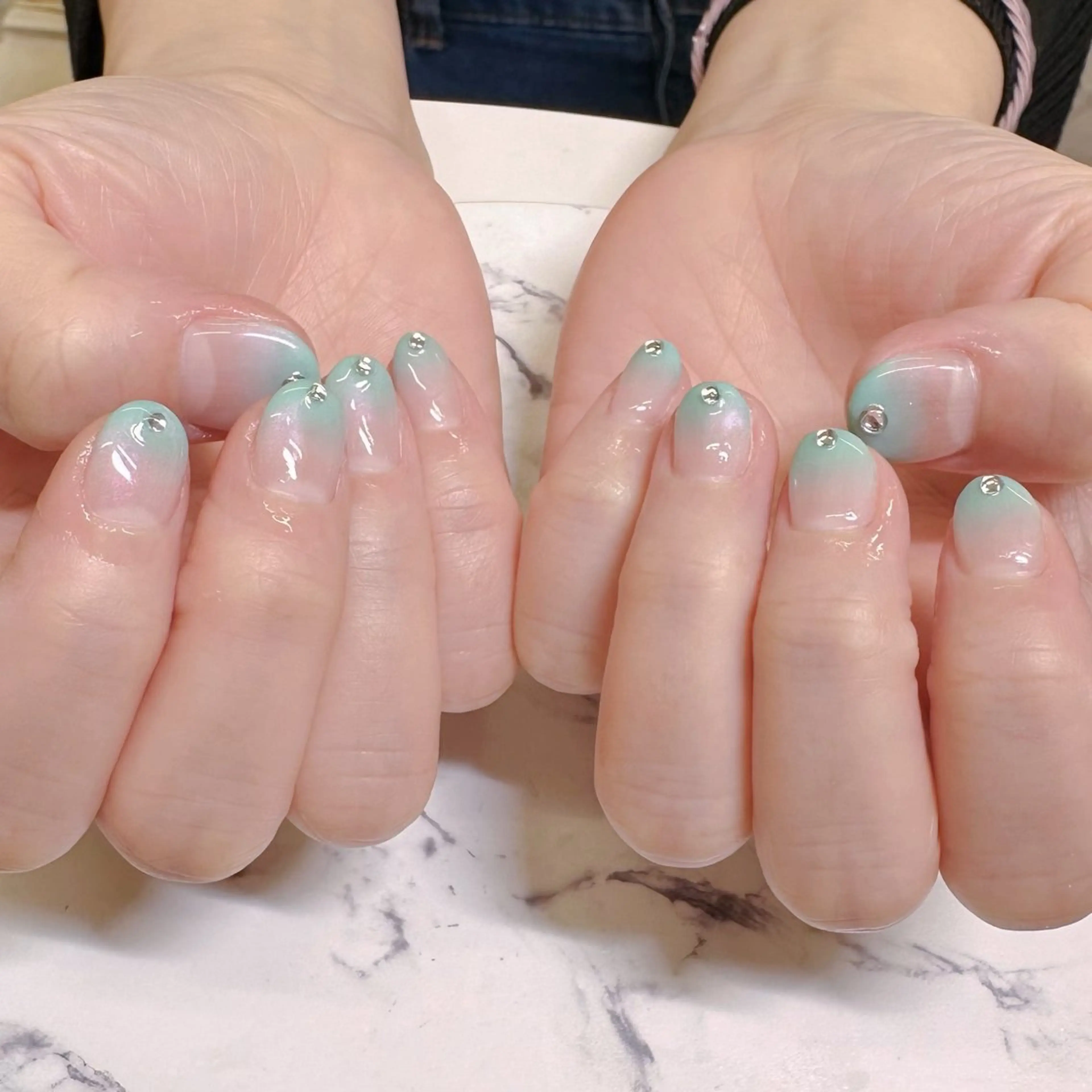 ネイル ハンドネイル I_p4ce所属・I_p4ce 🍊あい🍊のネイルデザイン