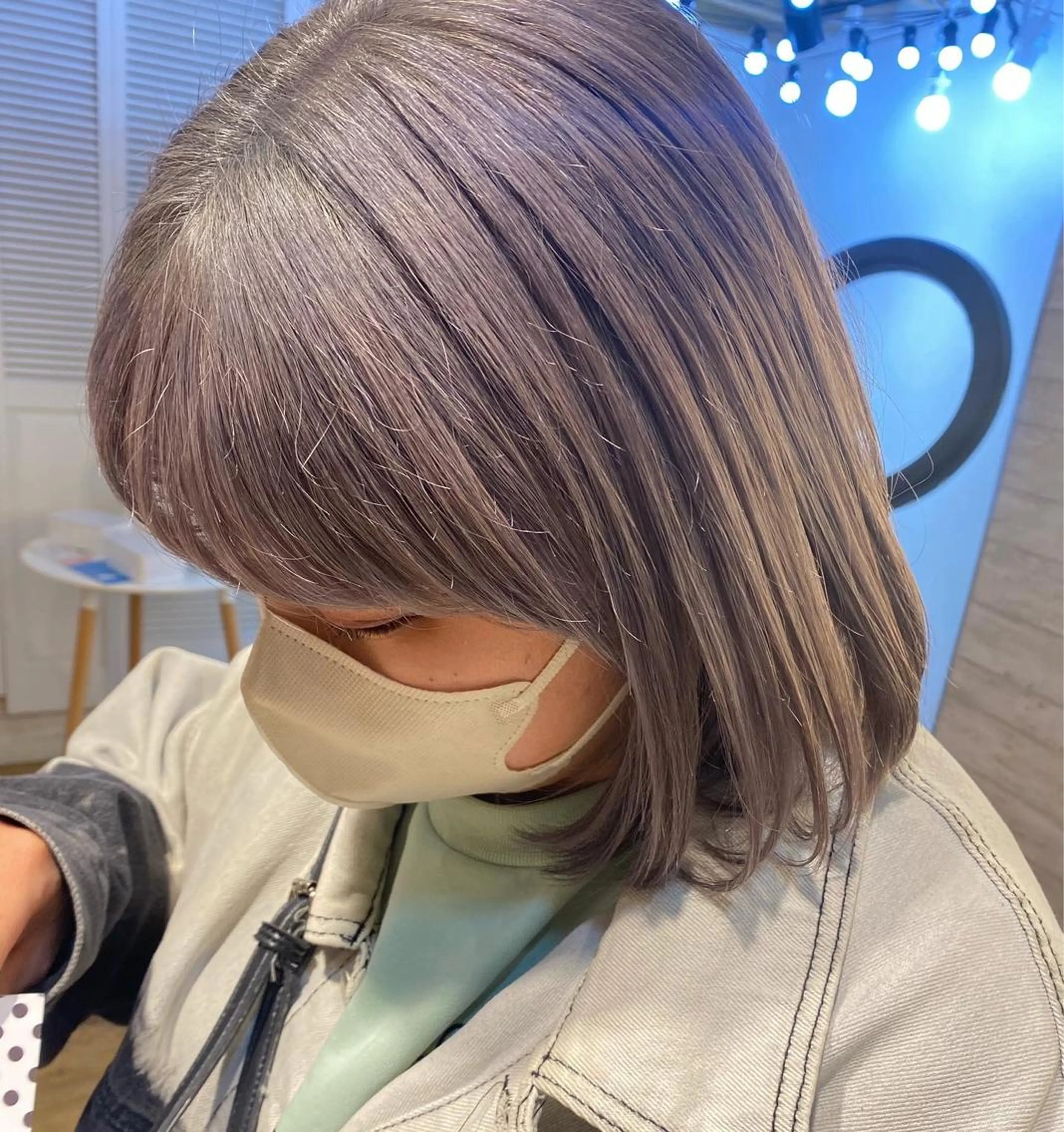 ショート カラー hair salon dot.tokyo color所属・MANAMI 🥀ウルフカットのヘアスタイル