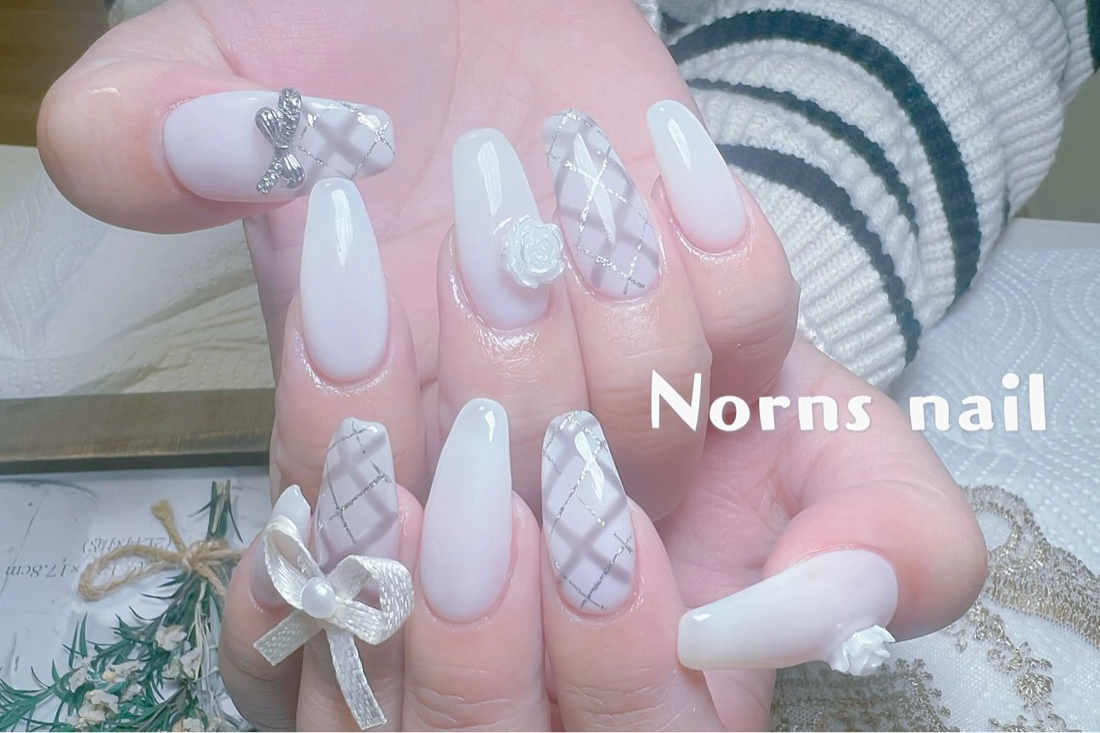 ネイル ハンドネイル Norns nail (猫いるサロン🐈)のネイルデザイン
