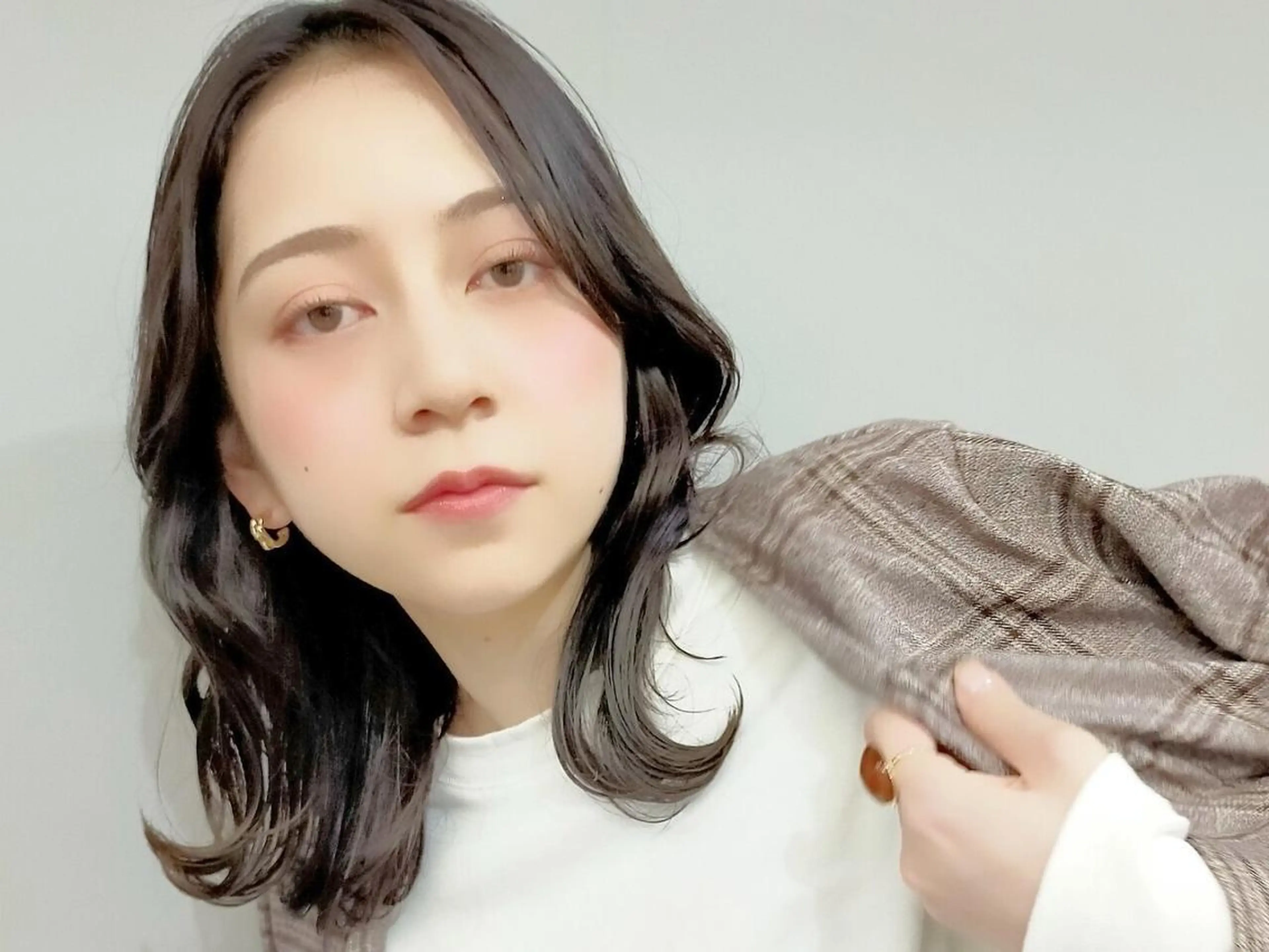 【軽やかな指通り】 カラー(リタッチ)+トリートメントの写真