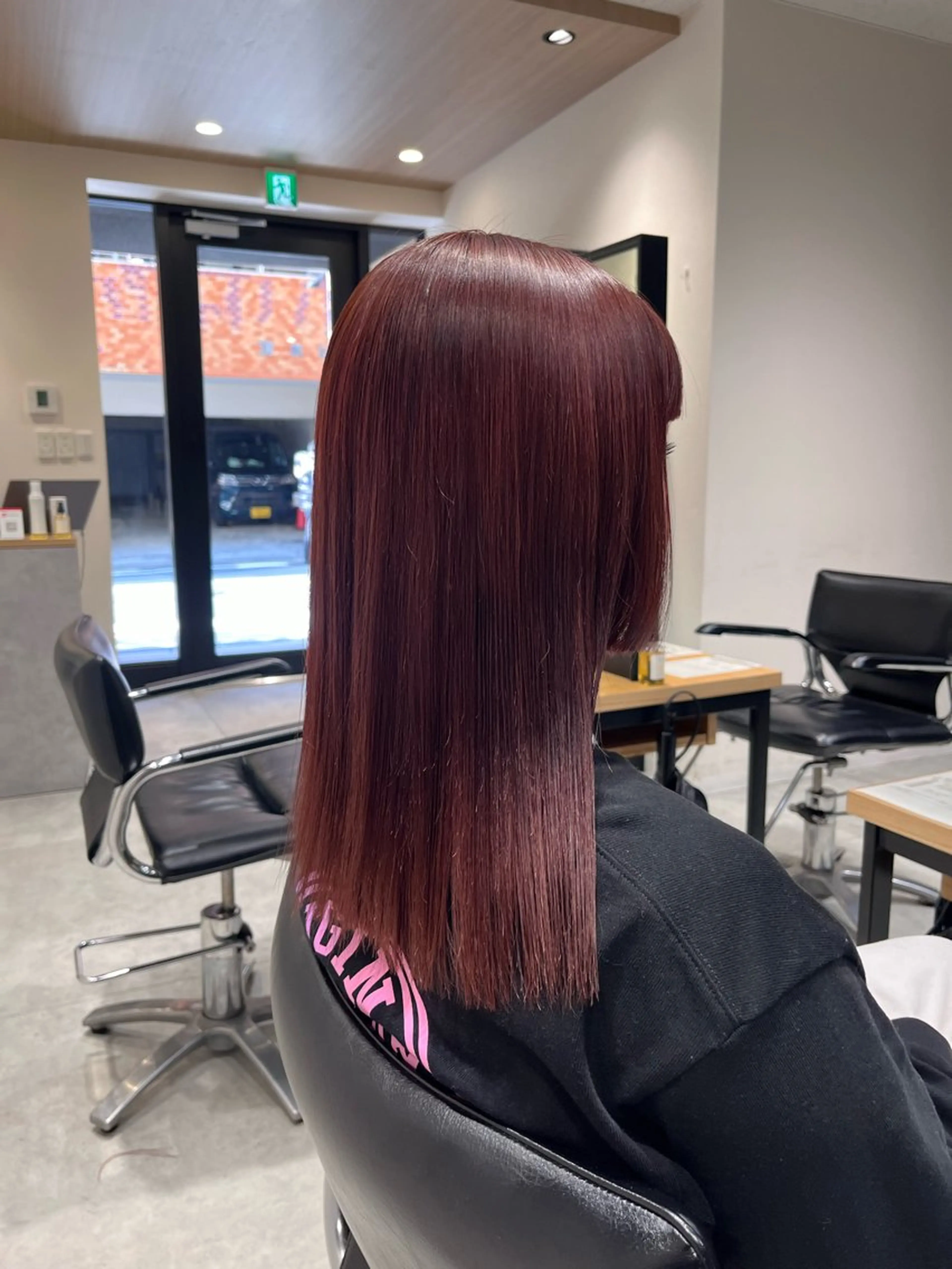 カラー レッドカラー NYLON.所属・ブリーチ/縮毛矯正 ❤️‍🔥シンノスケのヘアスタイル