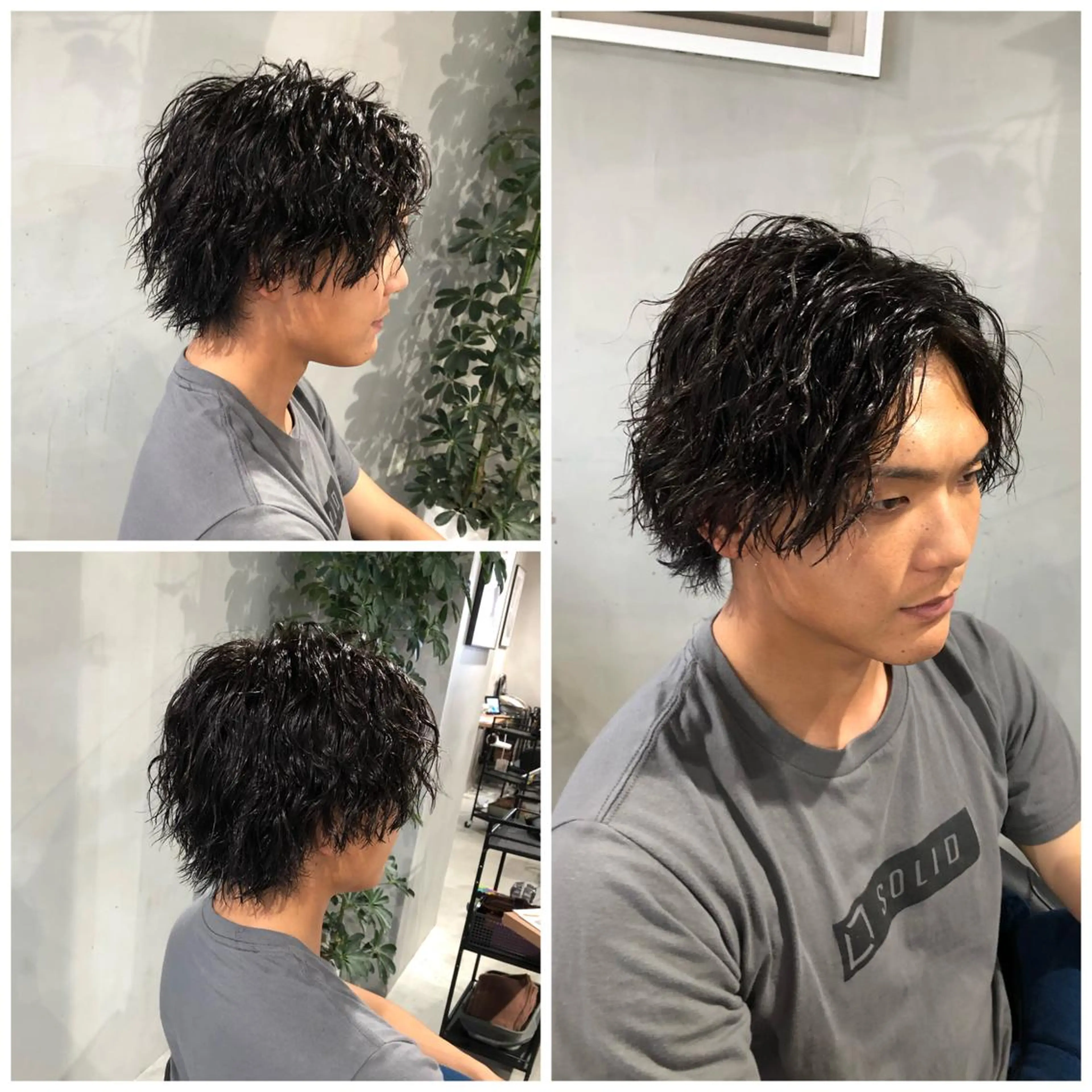 セミロング カット パーマ grapevines所属・榎本 圭のヘアスタイル