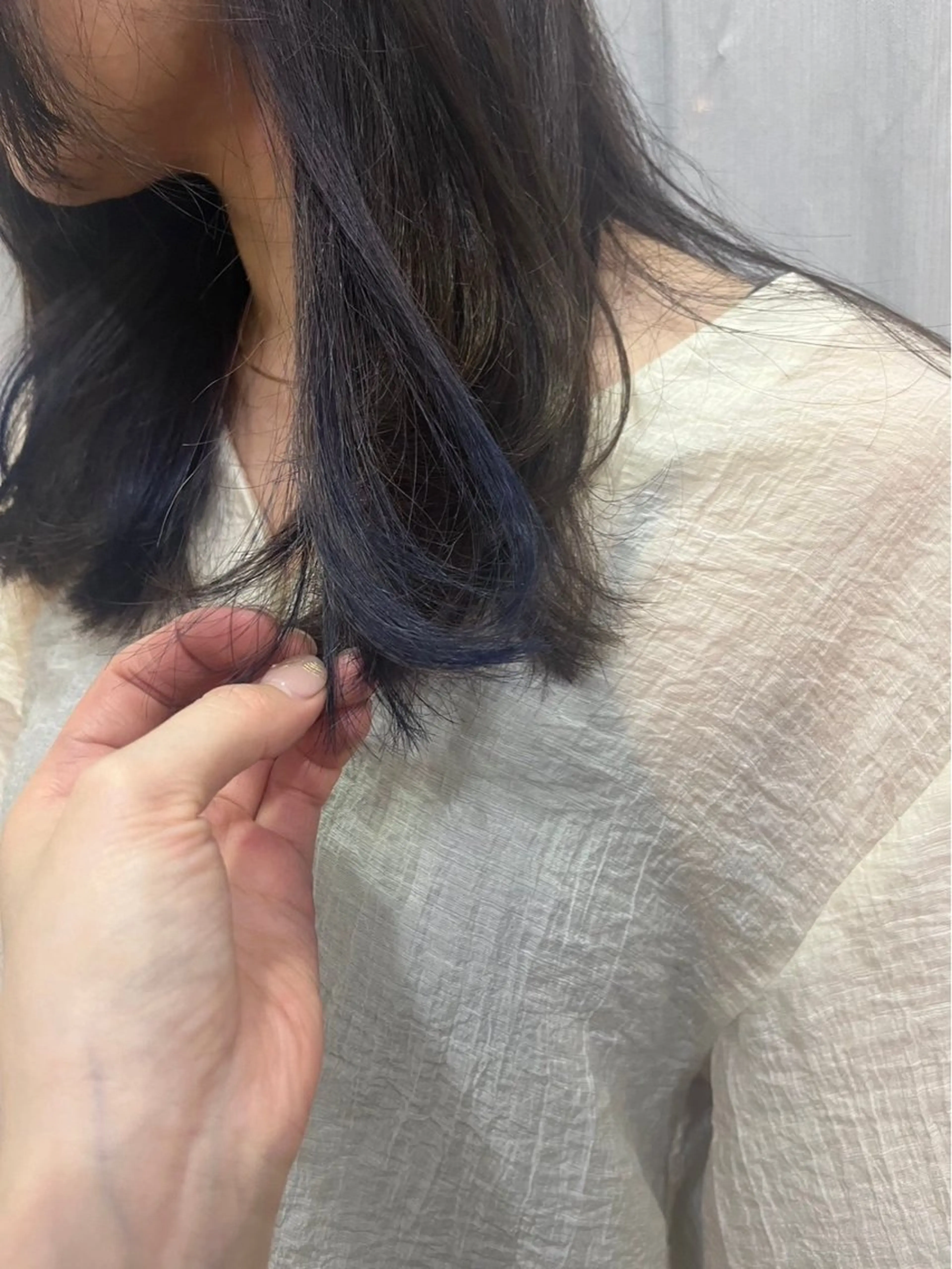 ロング 顔周りカット momoka ［pejite]のヘアスタイル