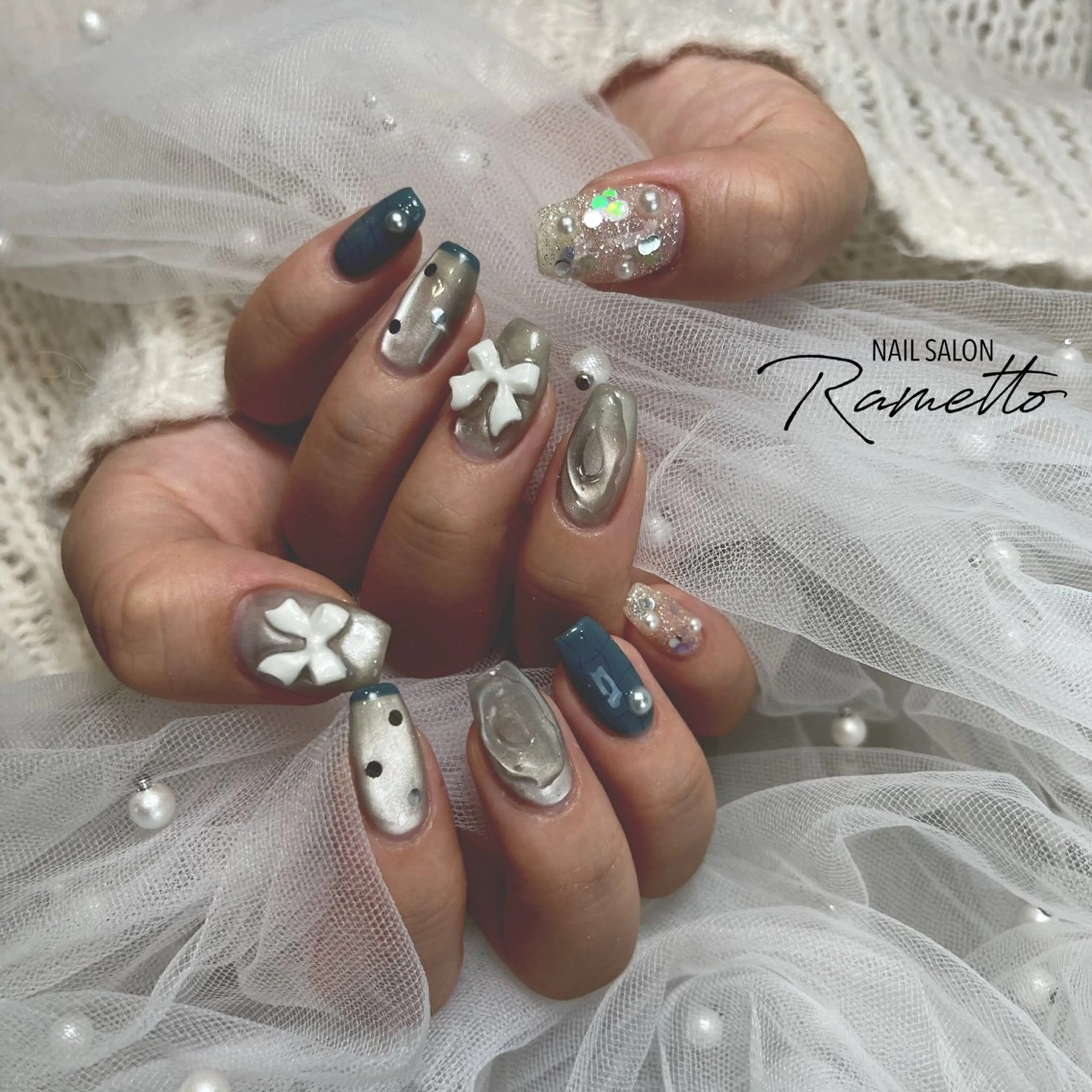 ネイル ハンドネイル NAILSALON Ramettoのネイルデザイン