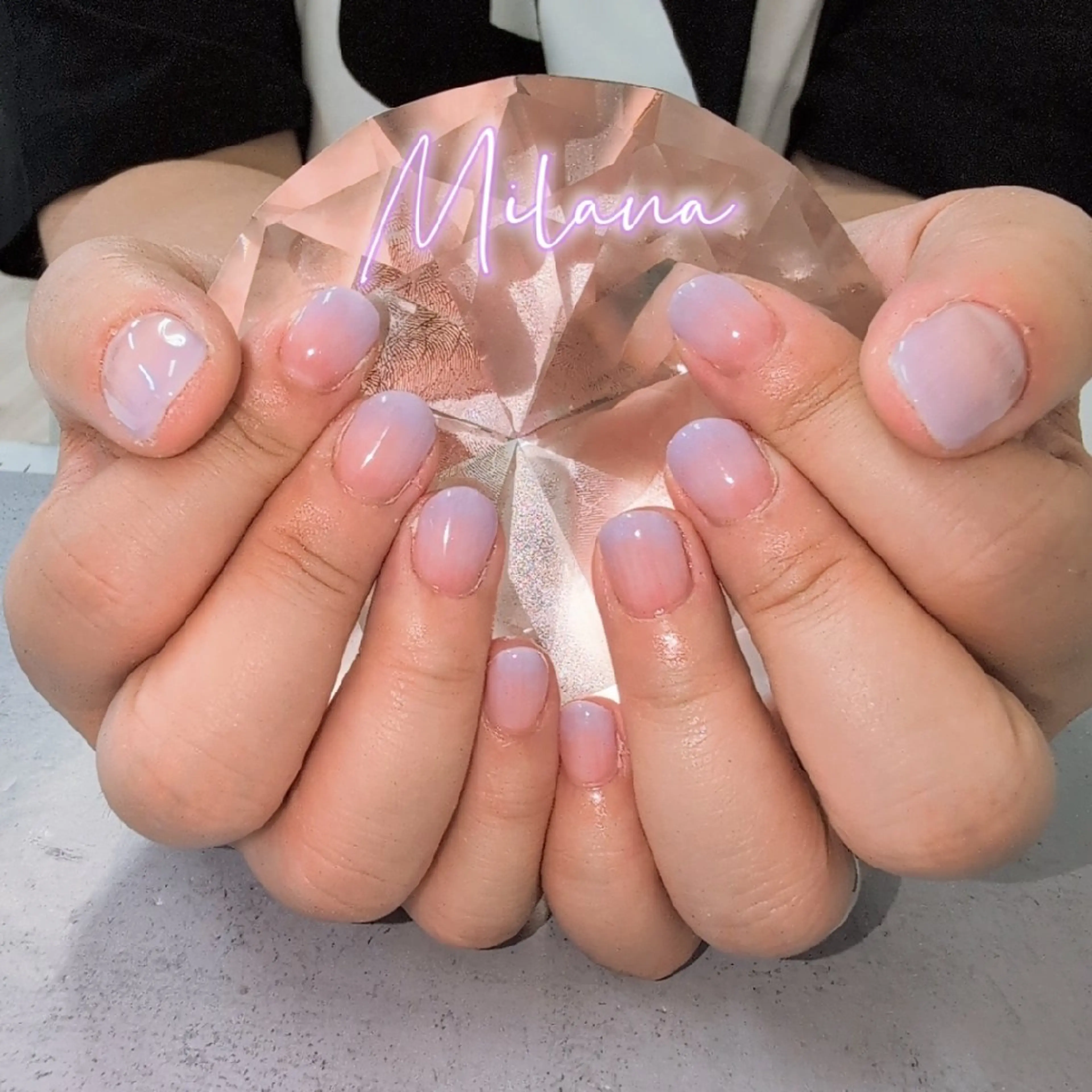 ネイル グラデーション Milana 川瀬のネイルデザイン