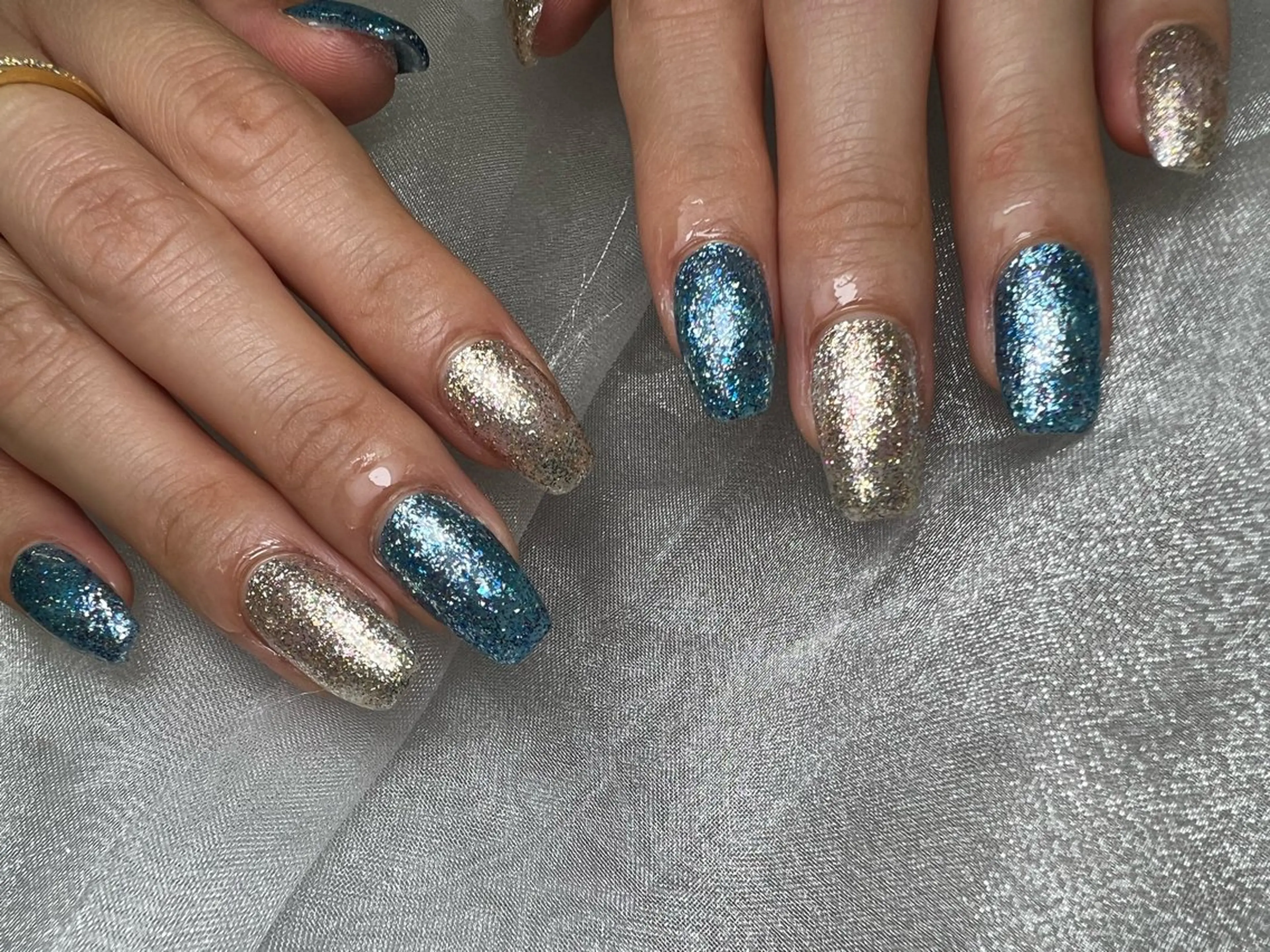 ネイル ハンドネイル Mana‪ ‪·͜· ❤︎‬のネイルデザイン