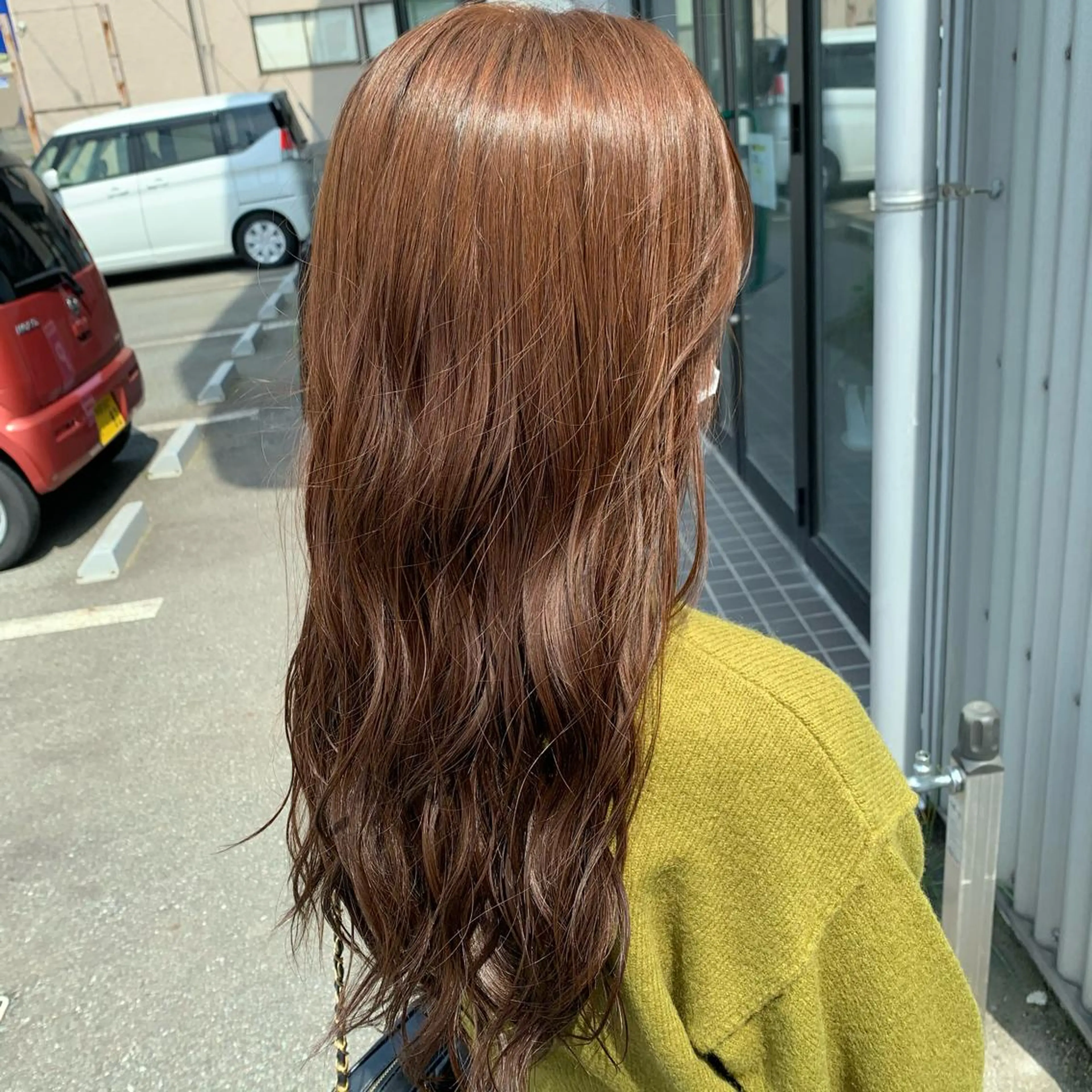 ロング カラー ヘアアレンジ newi TATSUのヘアスタイル