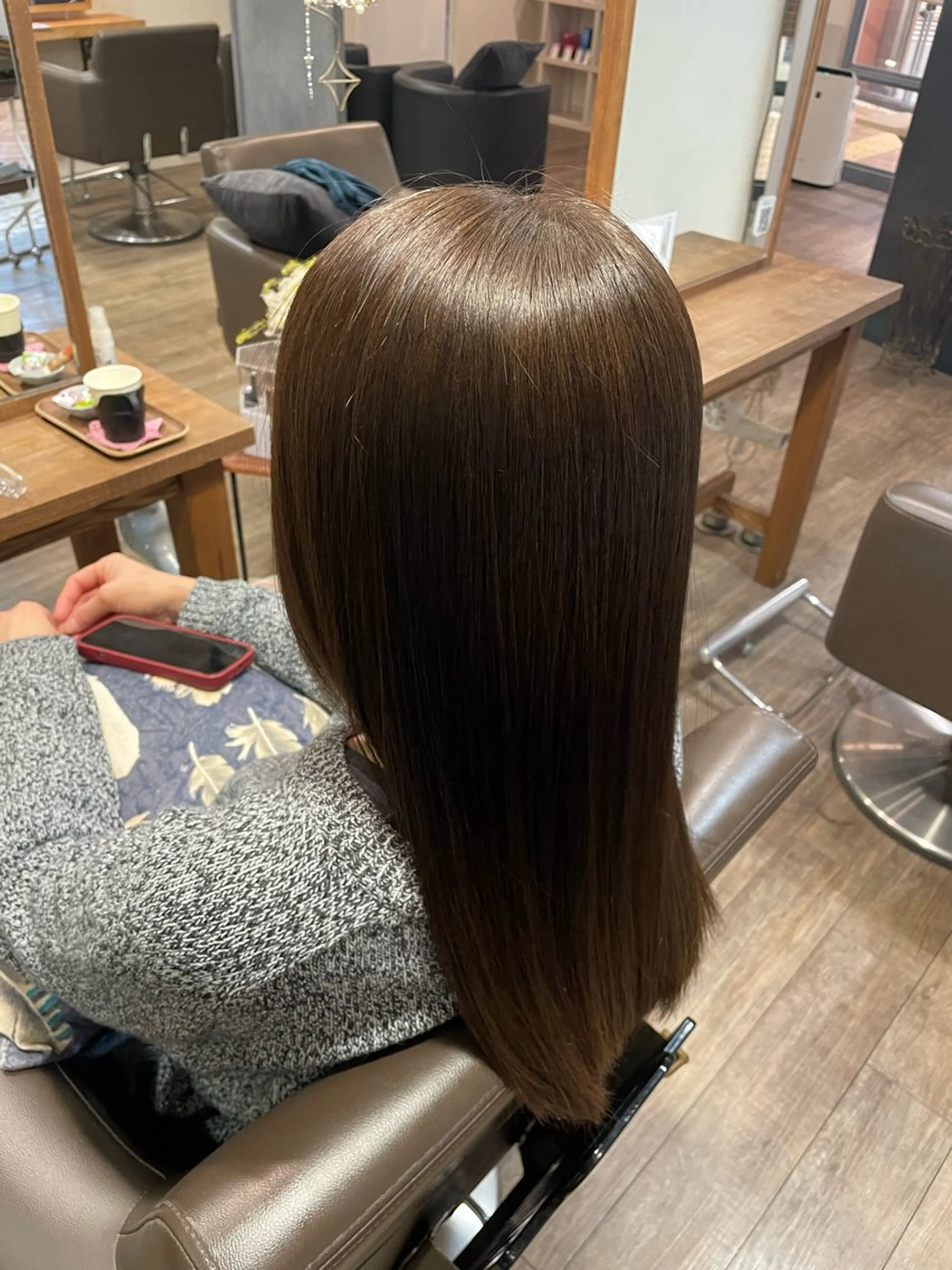 ロング カラー カット ヘアカラー トリートメント bifinoLuce / 松村琉希のヘアスタイル