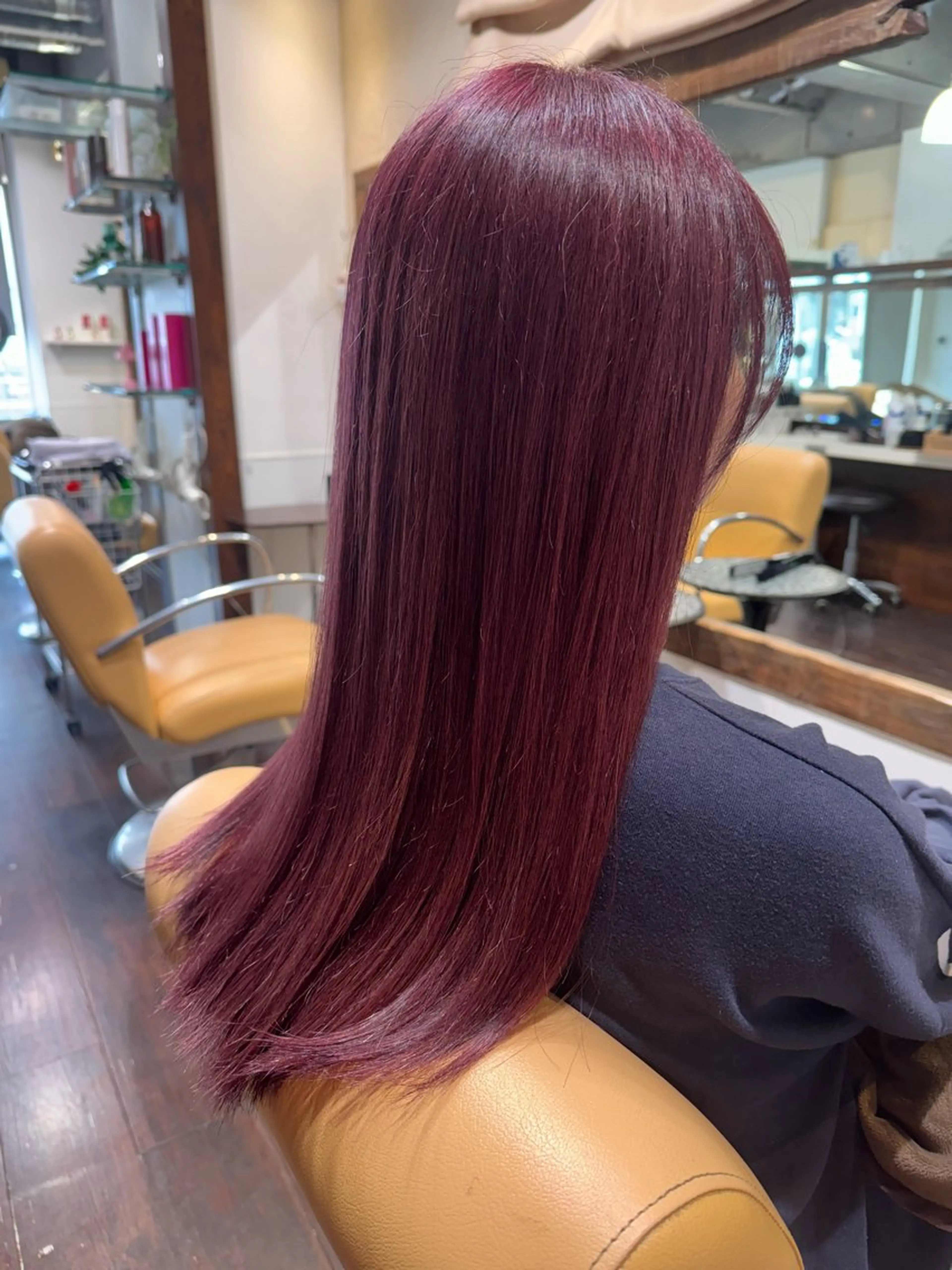 ロング カラー 髪質改善 トリートメント カット ヘアカラー トリートメント moana大宮所属・mio ☆のヘアスタイル