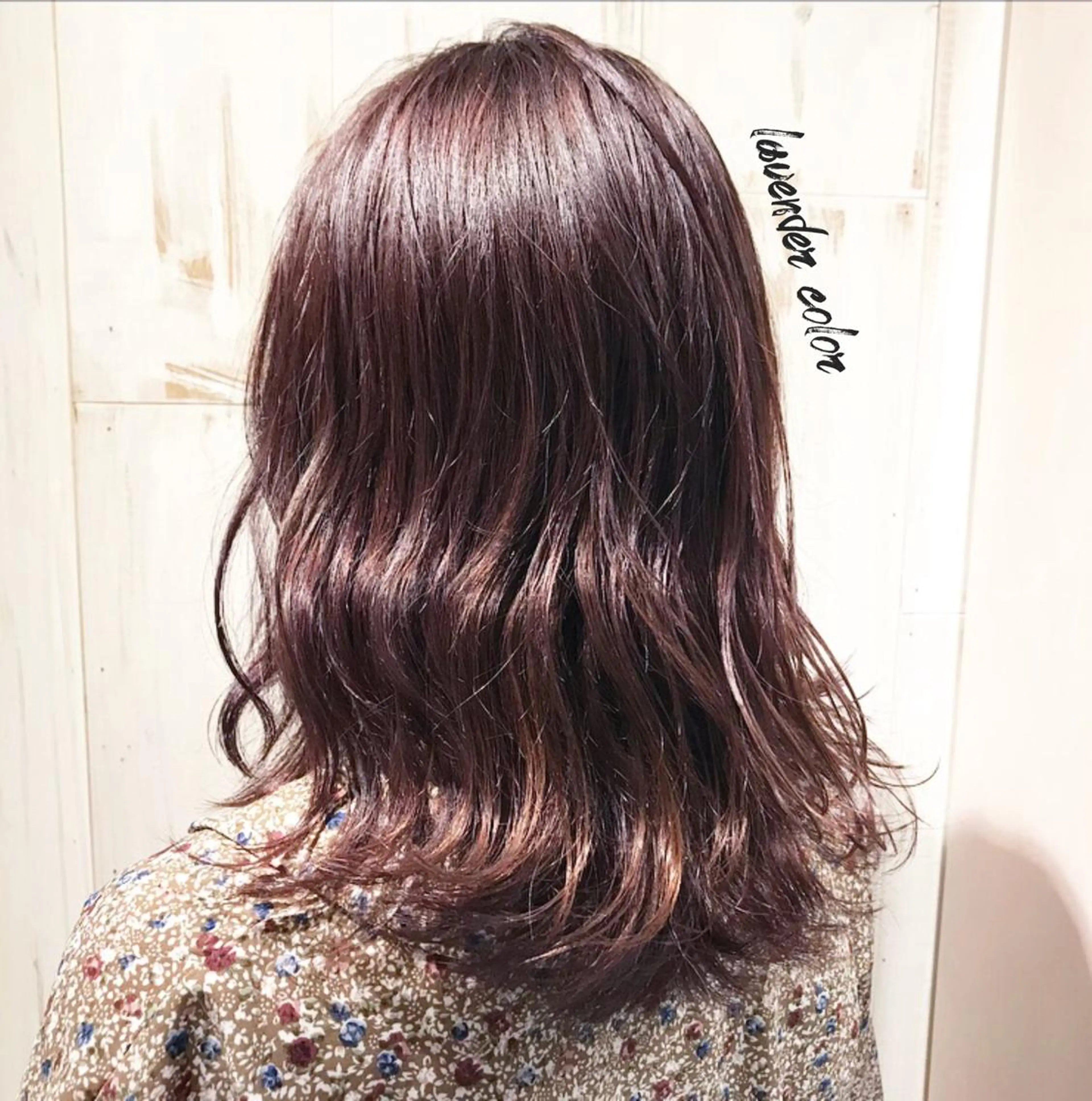 カラー ラベンダーカラー Miku 🇺🇸のヘアスタイル