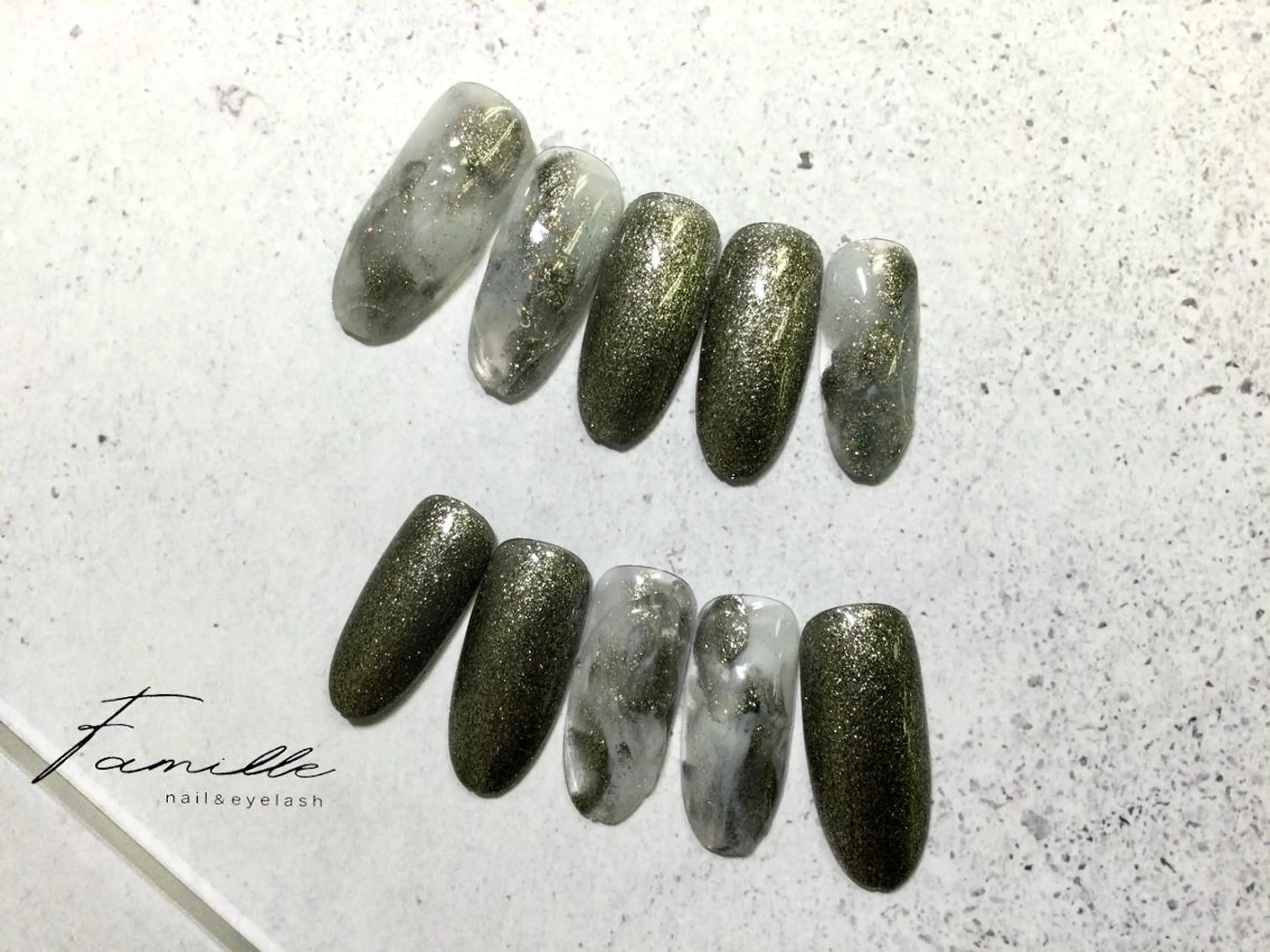 【新規】ニュアンスデザインコース￥7480/デザインサンプルから選べます/配置変更・色変更OK/初回オフ無料☆の写真