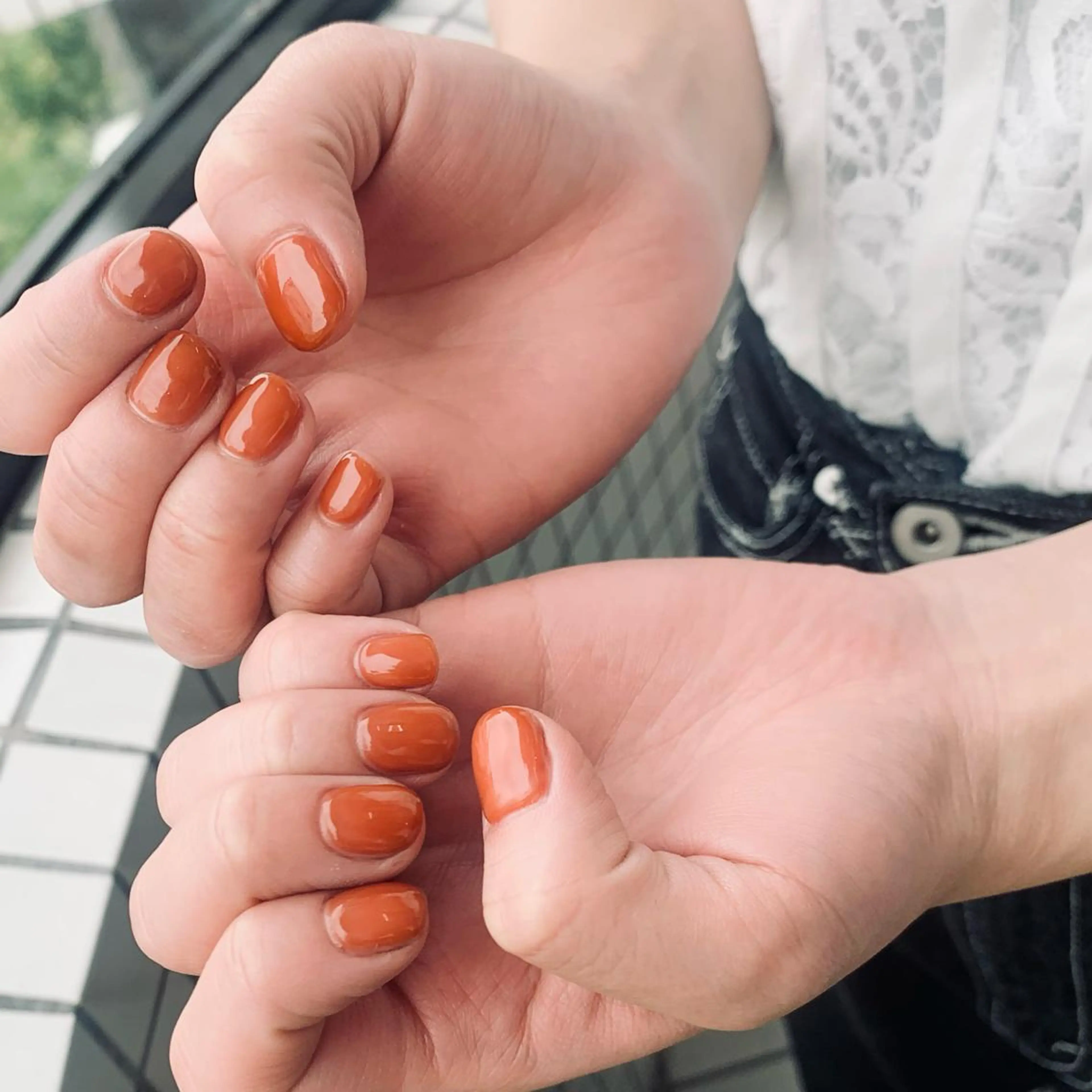 ネイル 氷ネイル・うるうるネイル ラメ(グリッター) ハンドネイル N.barber / koderaのネイルデザイン