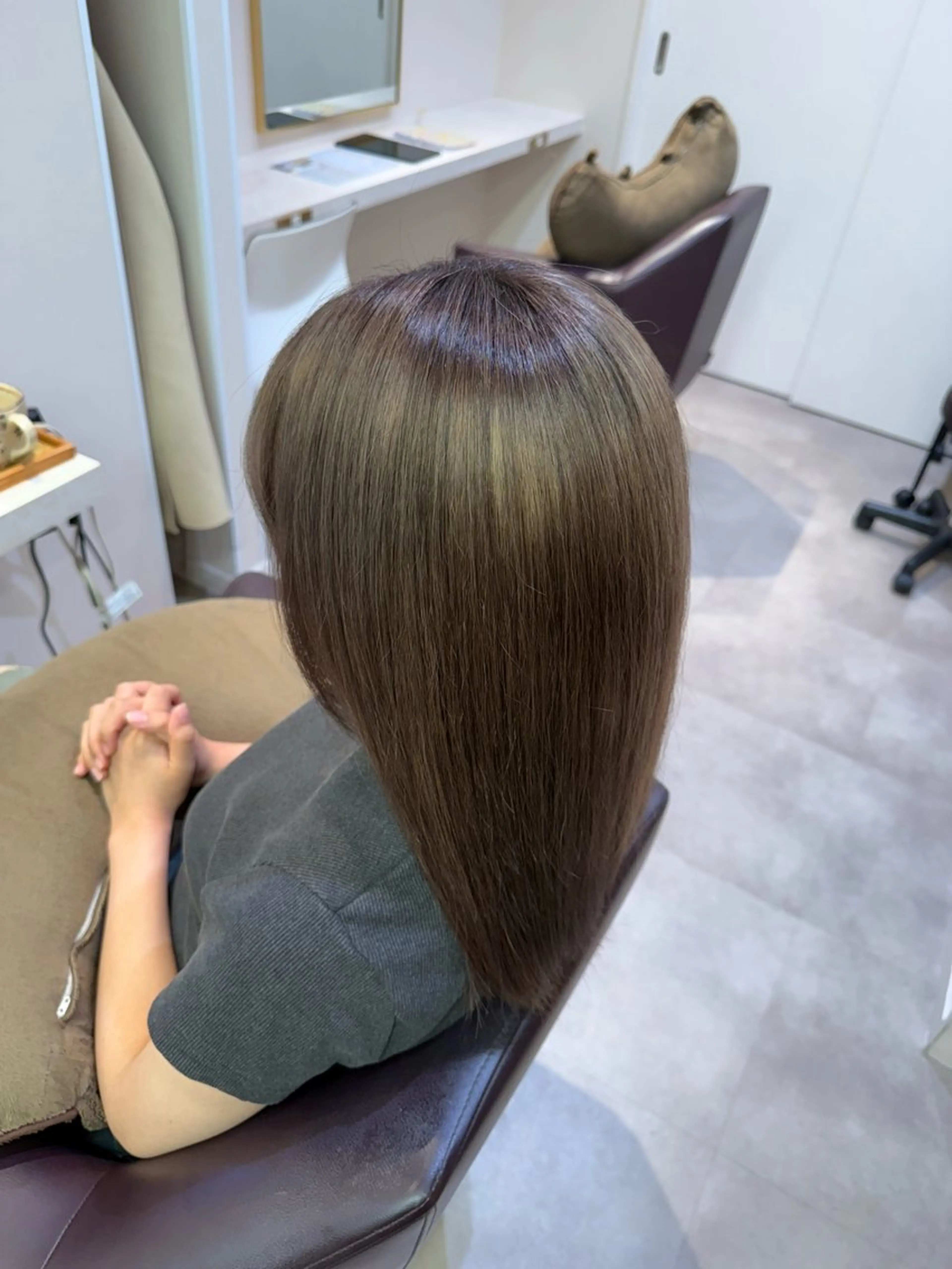 セミロング カラー ヘアカラー オタク美容師☃️🩵 アレンジ/メンズのヘアスタイル