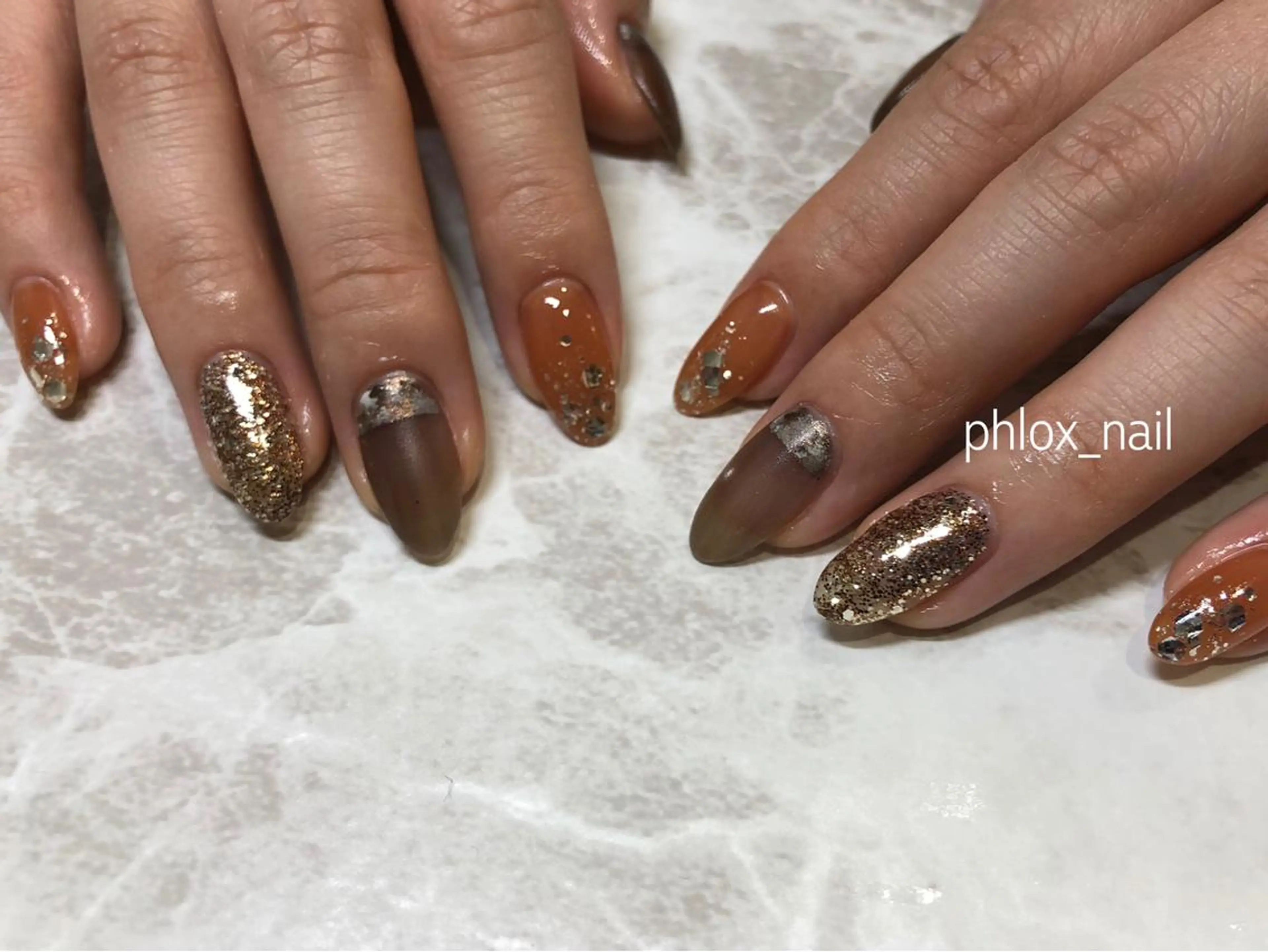 ネイル s/w ＿shokoのネイルデザイン