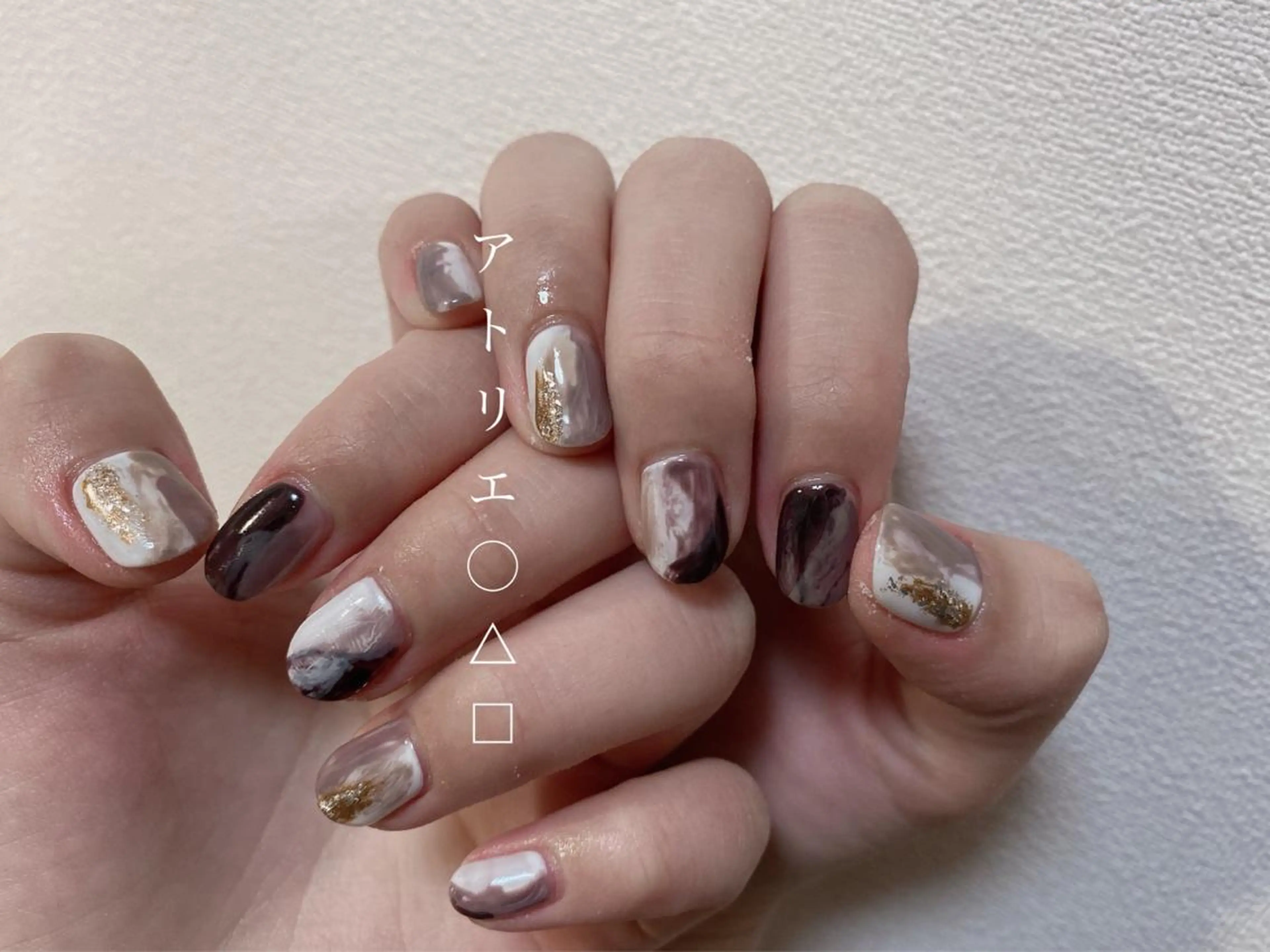 ネイル ハンドネイル アトリエ ○△□のネイルデザイン