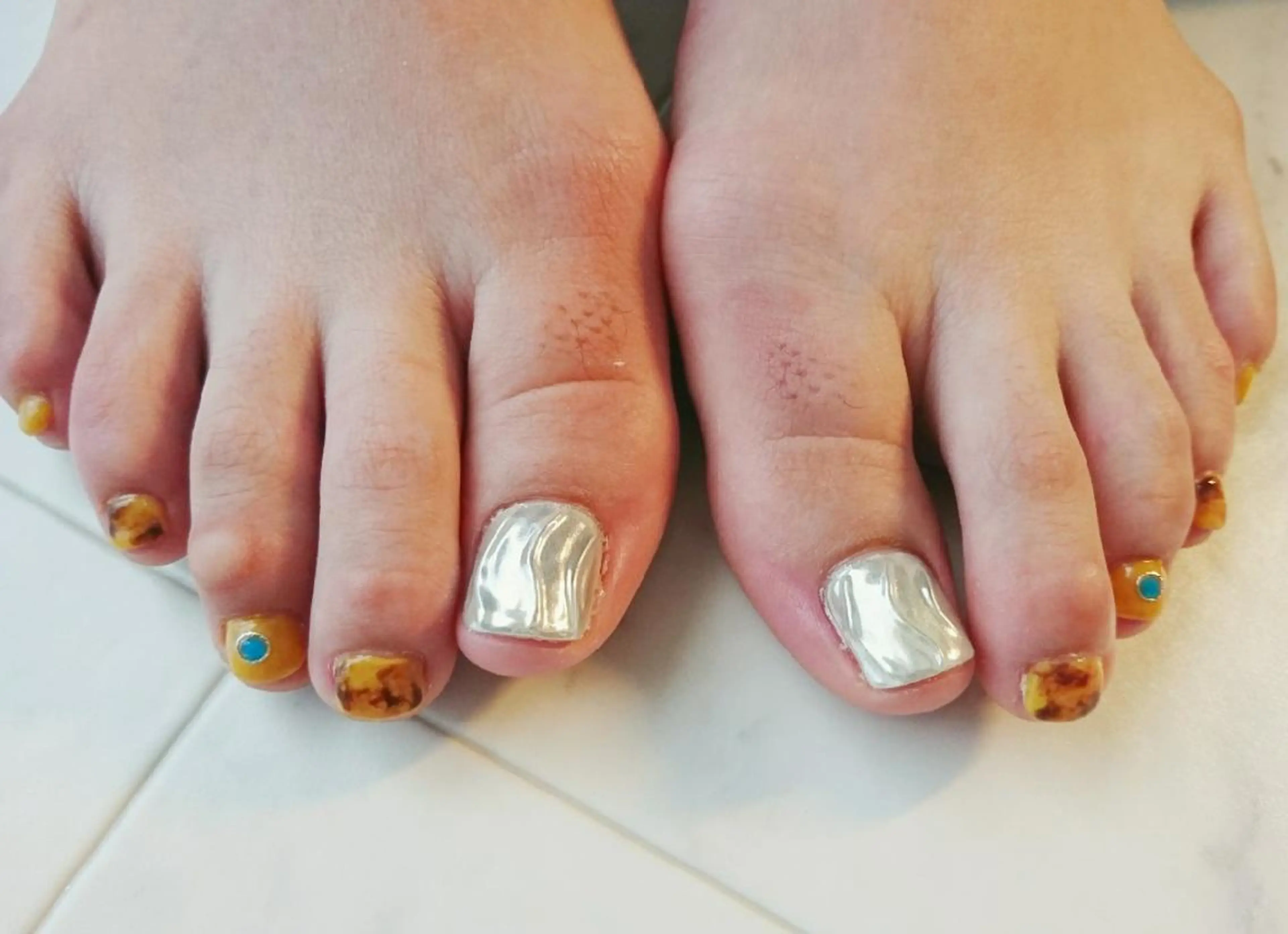 ネイル フットネイル みー shakushiroのネイルデザイン