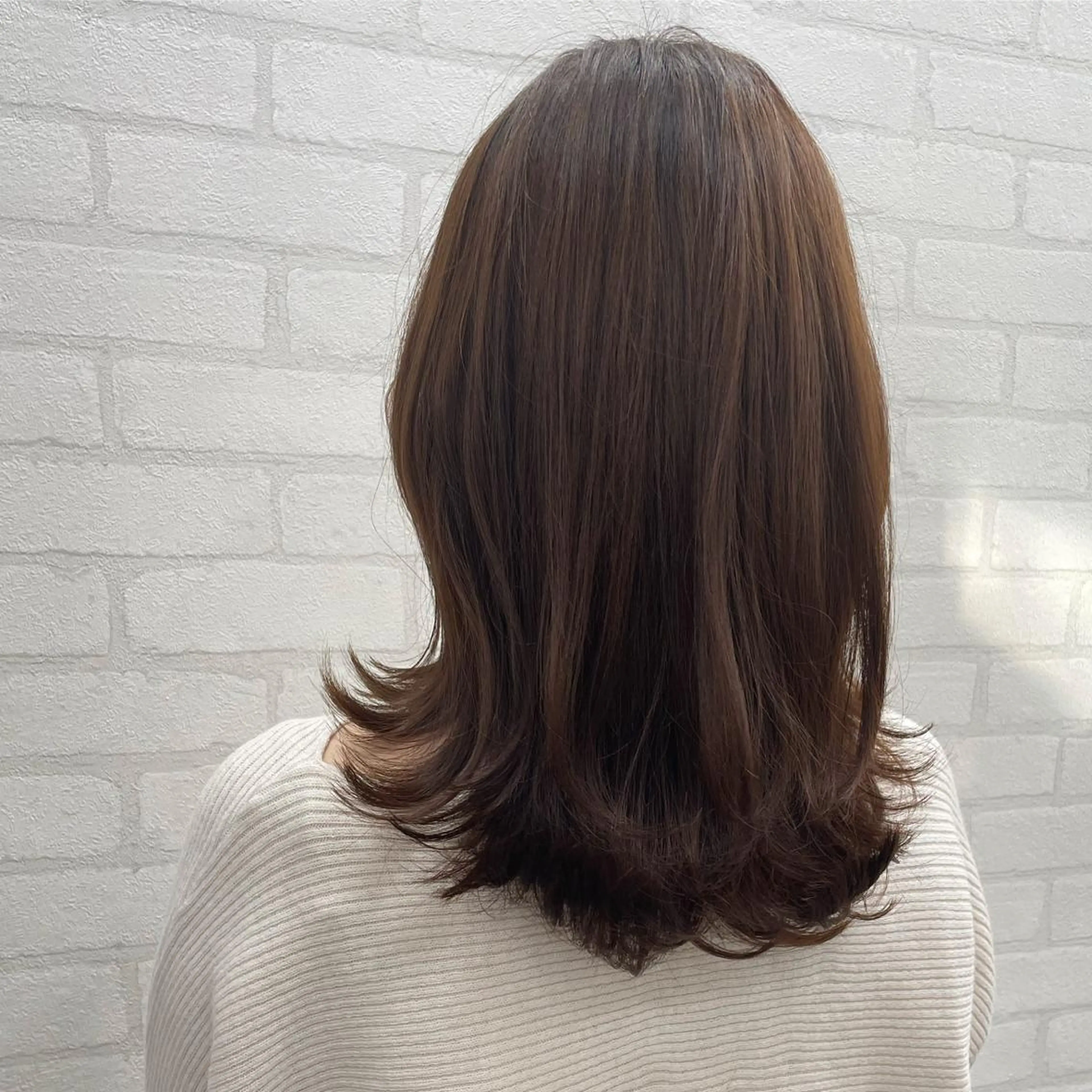 ミディアム KANAMI日暮里 韓国ヘア・メイクのヘアスタイル