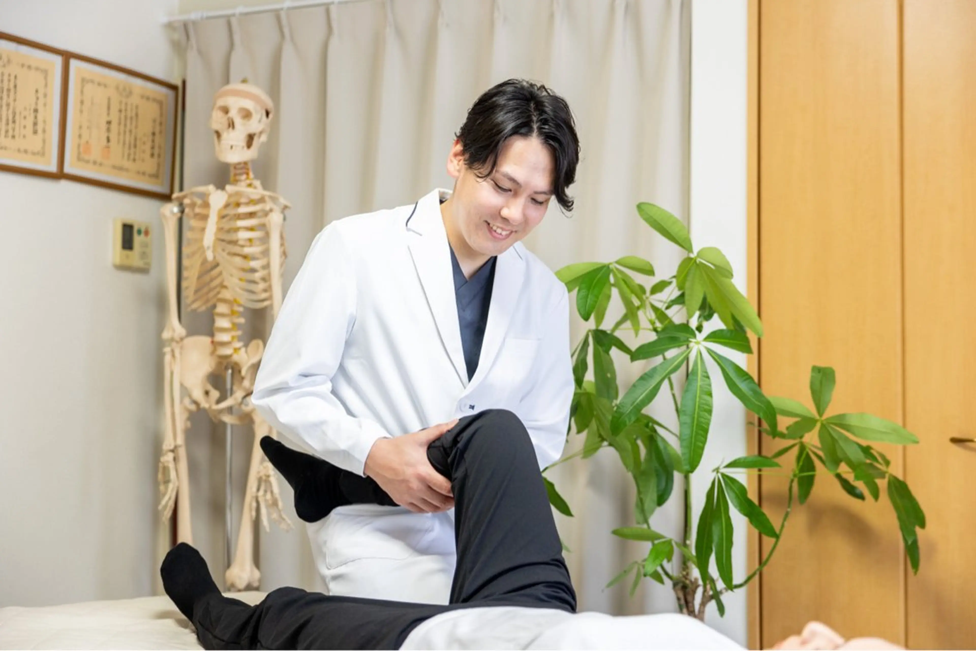 膝の痛み改善整体の写真