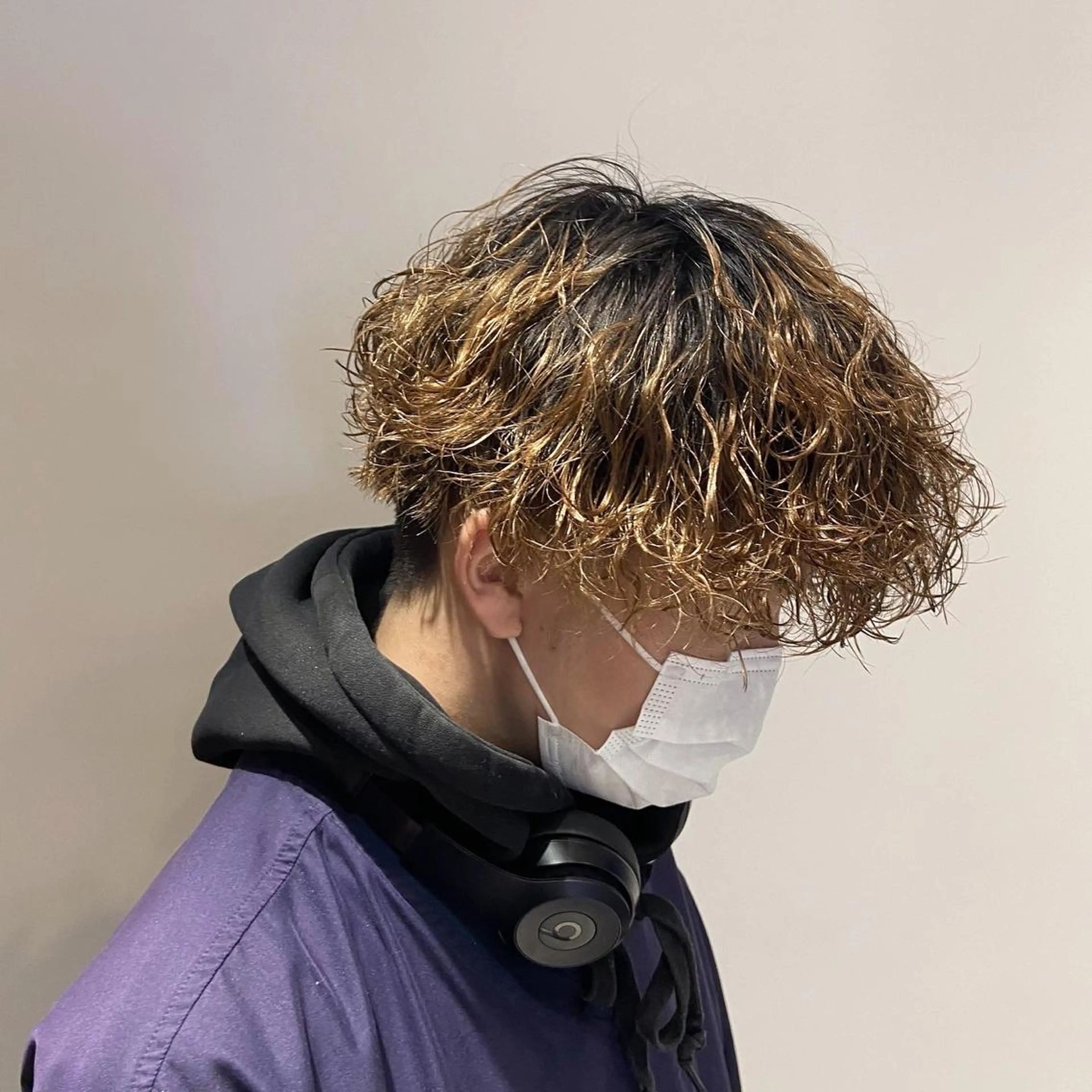 パーマ メンズ メンズパーマ カット パーマ トリートメント メンズ縮毛矯正 ♠️店長下平隼人のヘアスタイル