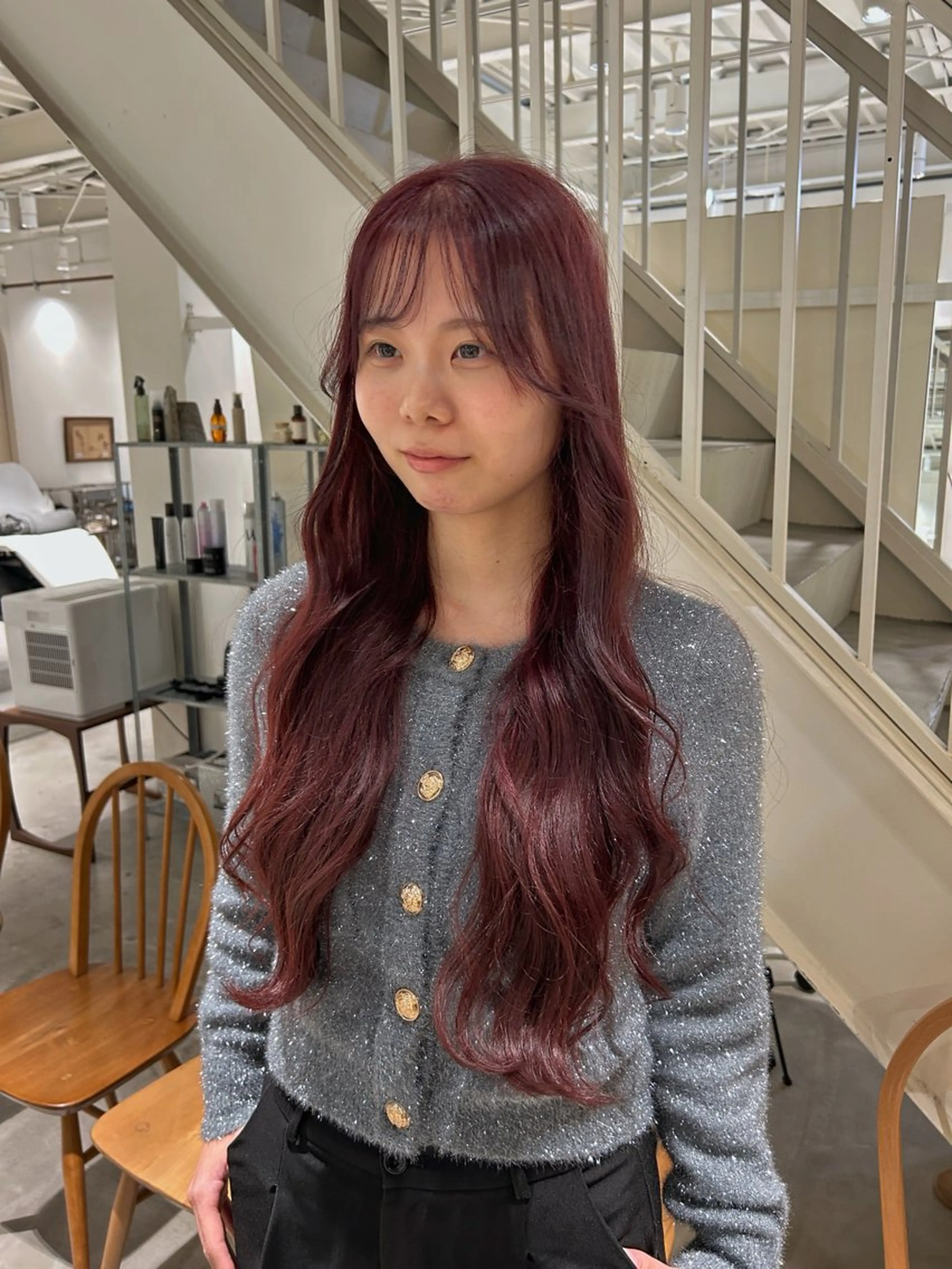 ブリーチ無しWカラー⭐️24歳以下限定、ロング料金なしの写真