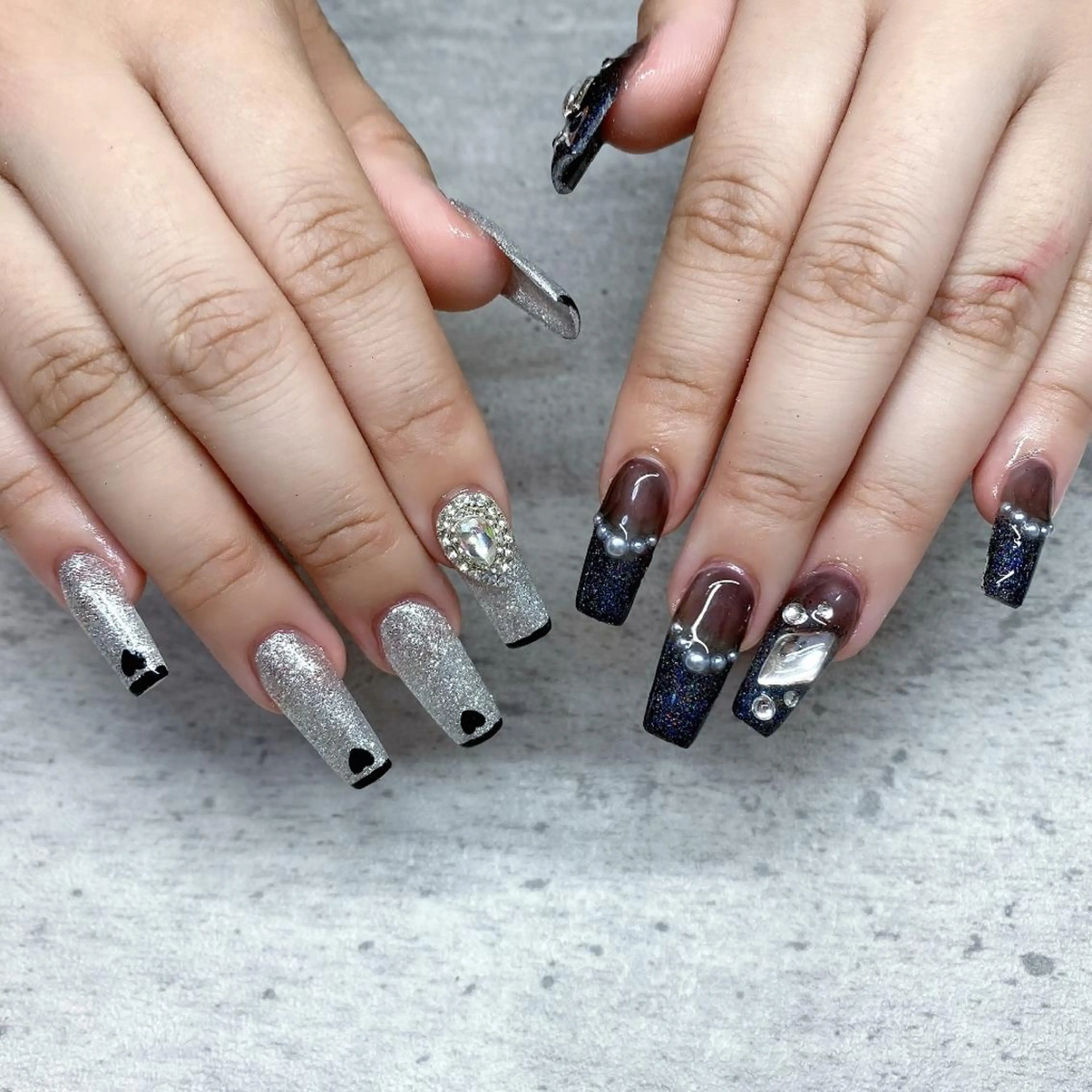 ネイル 持ち込み スカルプネイル Miley nailのネイルデザイン