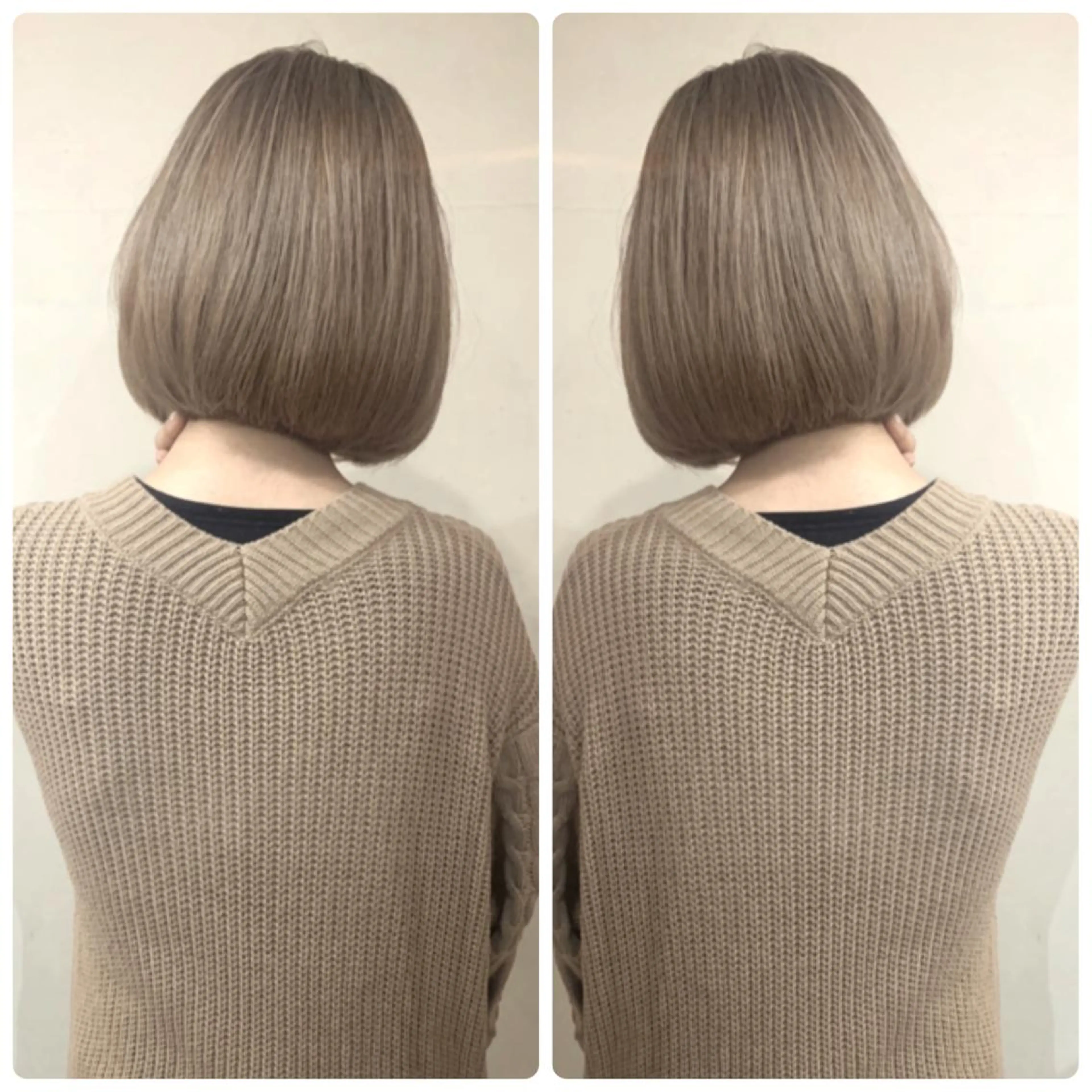 ショート カラー ヘアカラー トリートメント 京都大人女性ショート 徒歩1分/秋山のヘアスタイル