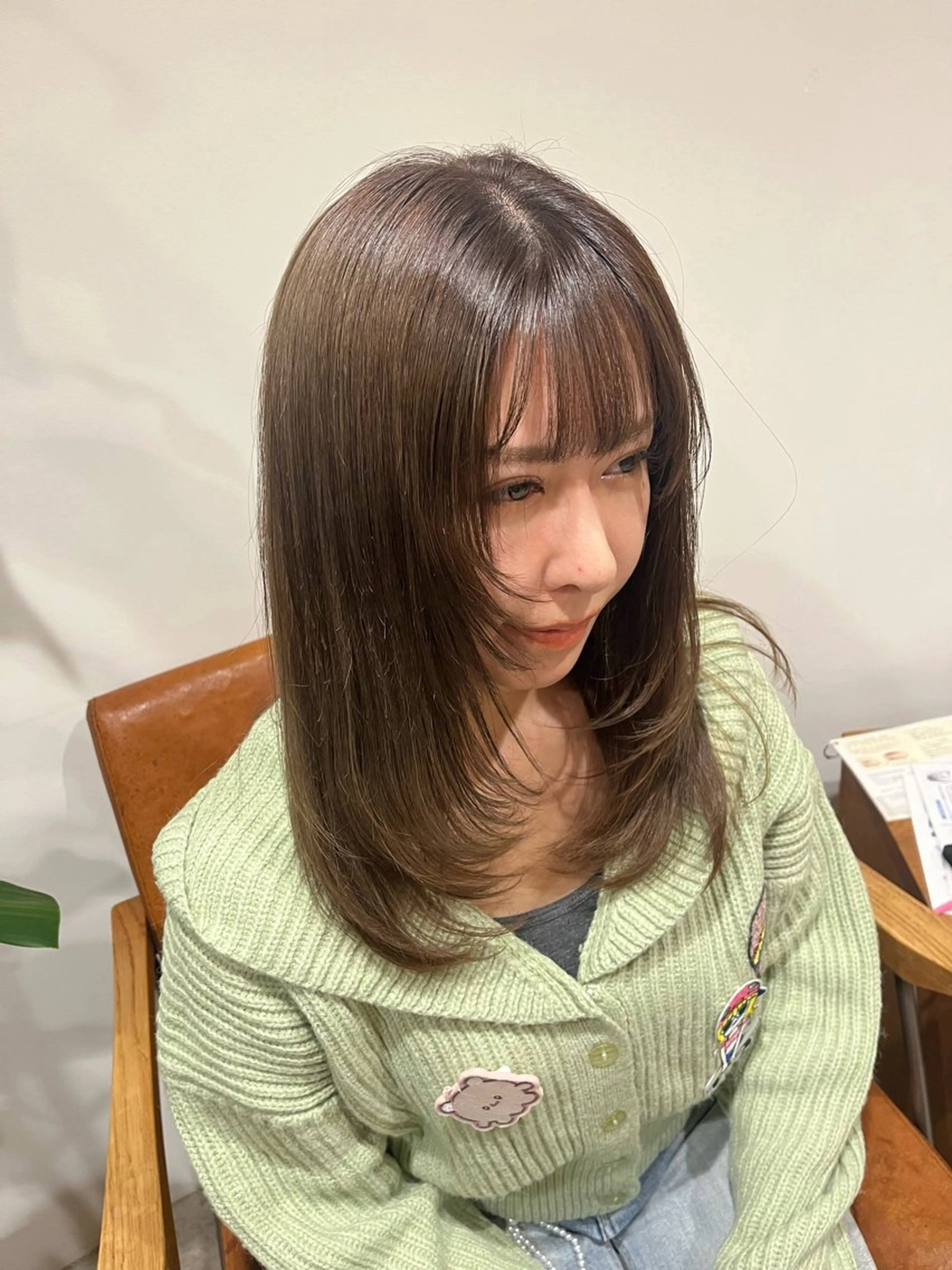 ロング レイヤーカット 梅田美容室/カット /Maoのヘアスタイル