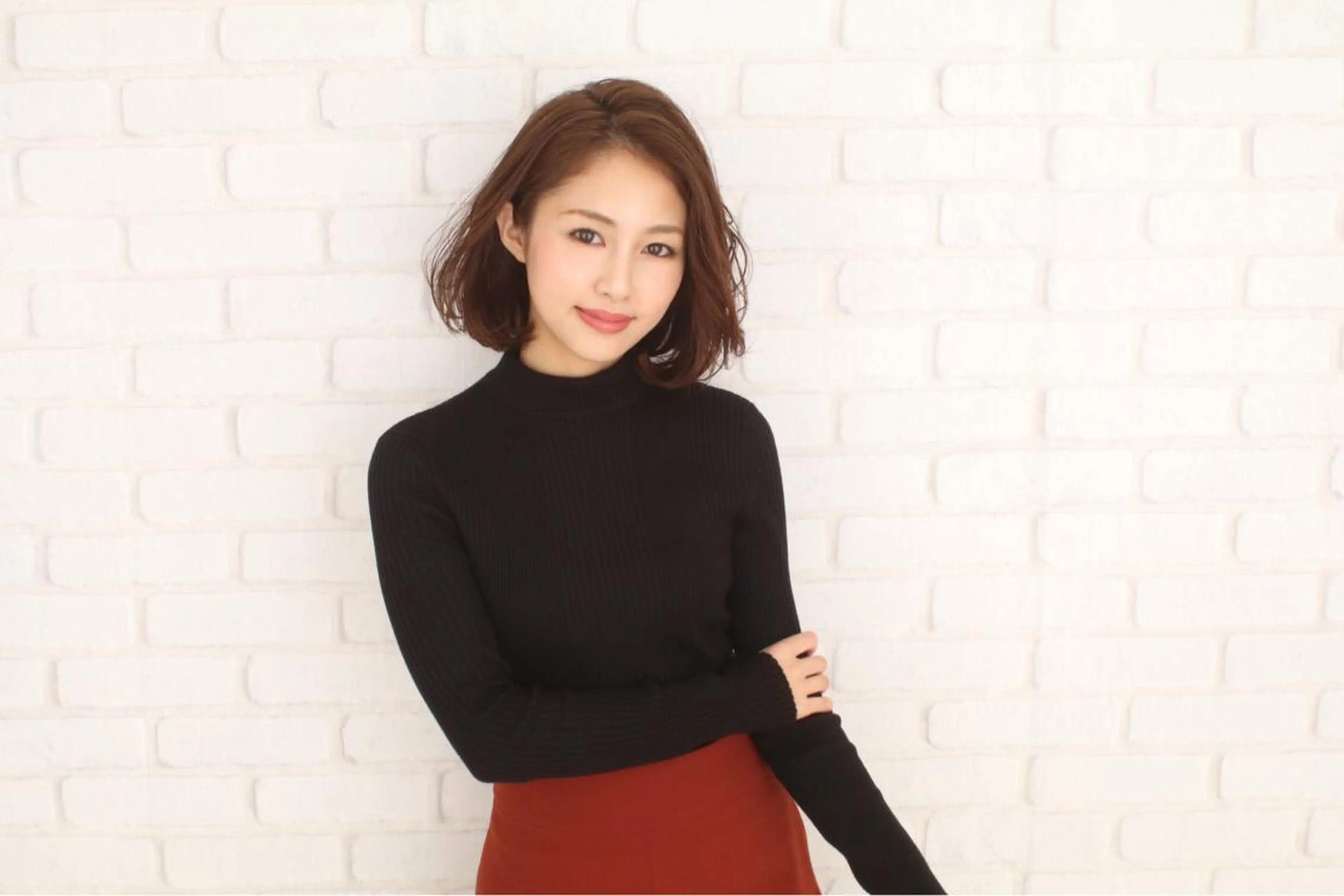 ミディアム カラー noa  ノアのヘアスタイル