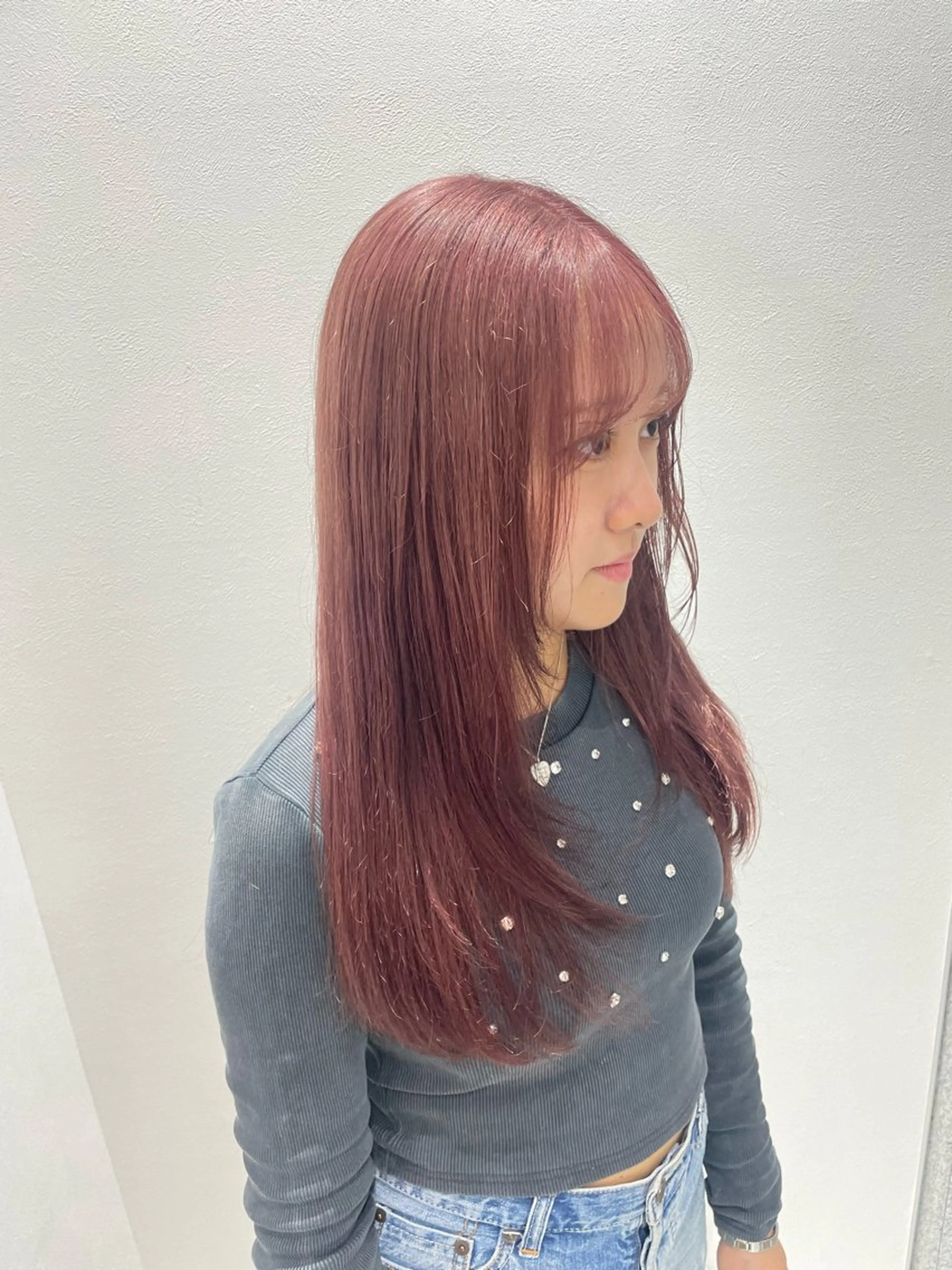 セミロング カラー 🌿透明感赤み消し Keishin🌿のヘアスタイル