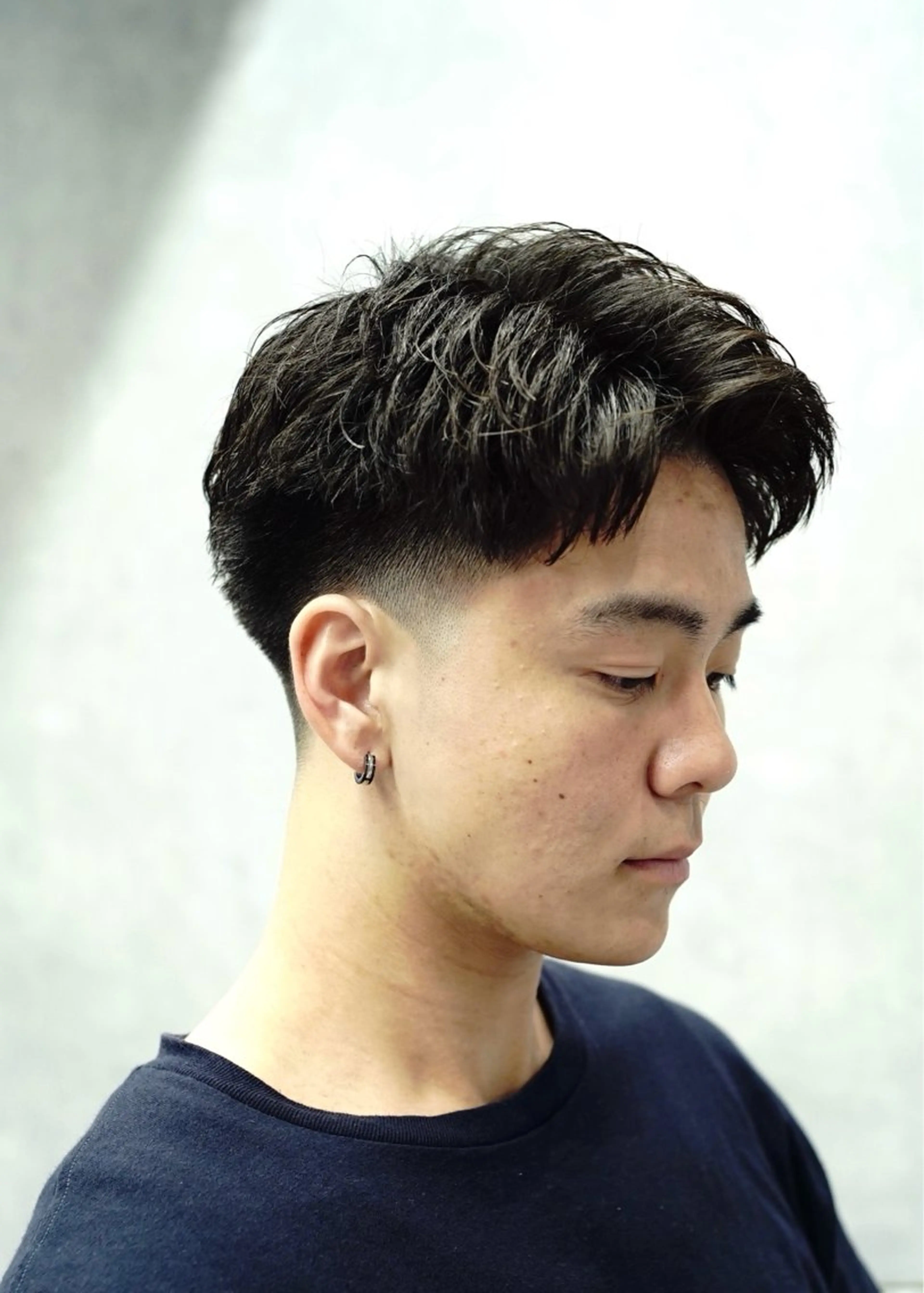 ショート パーマ メンズ カット パーマ GAKU /フェード /メンズ/難波のヘアスタイル