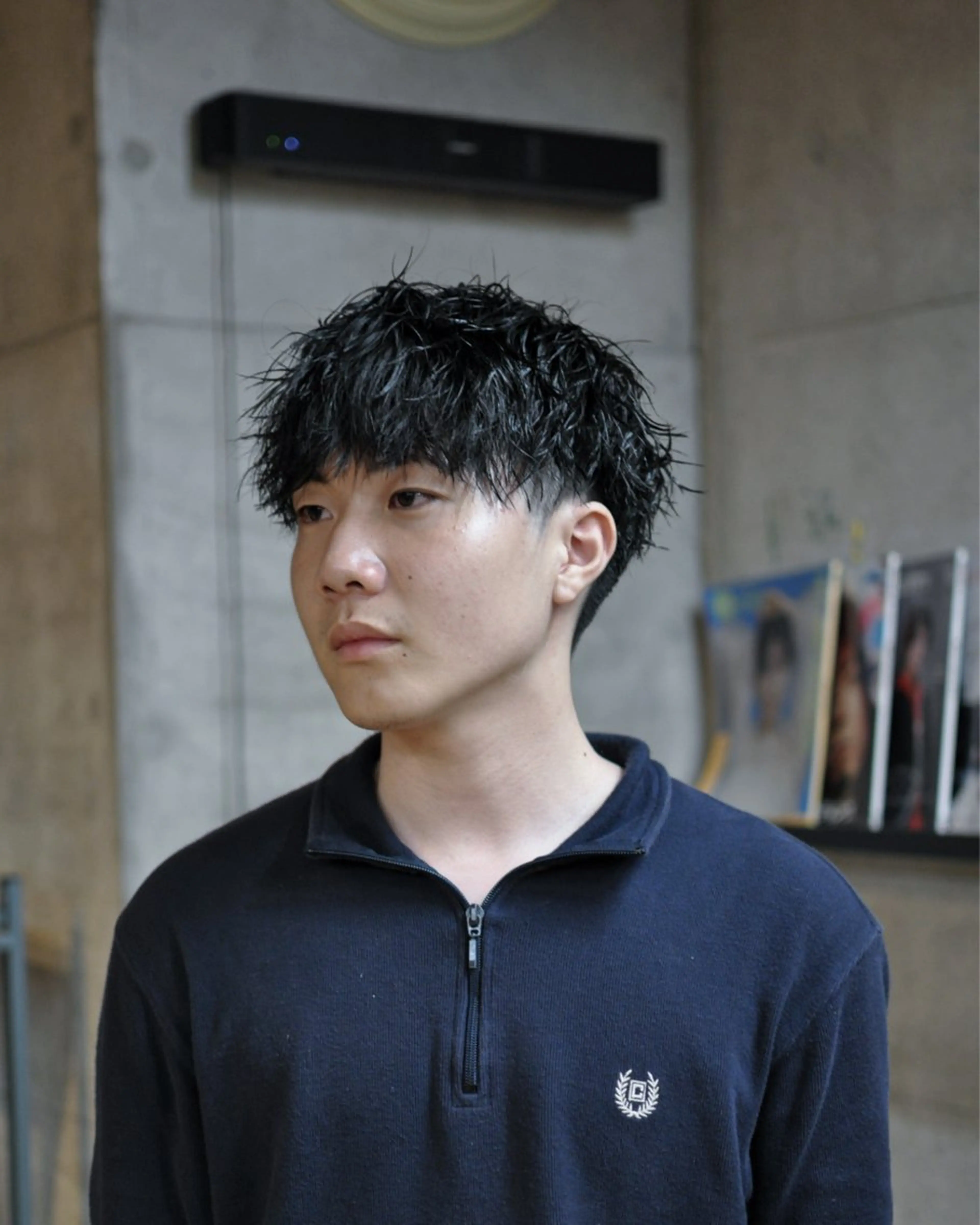 ショート パーマ メンズ growth天神店所属・TENSEI @デビューしましたのヘアスタイル