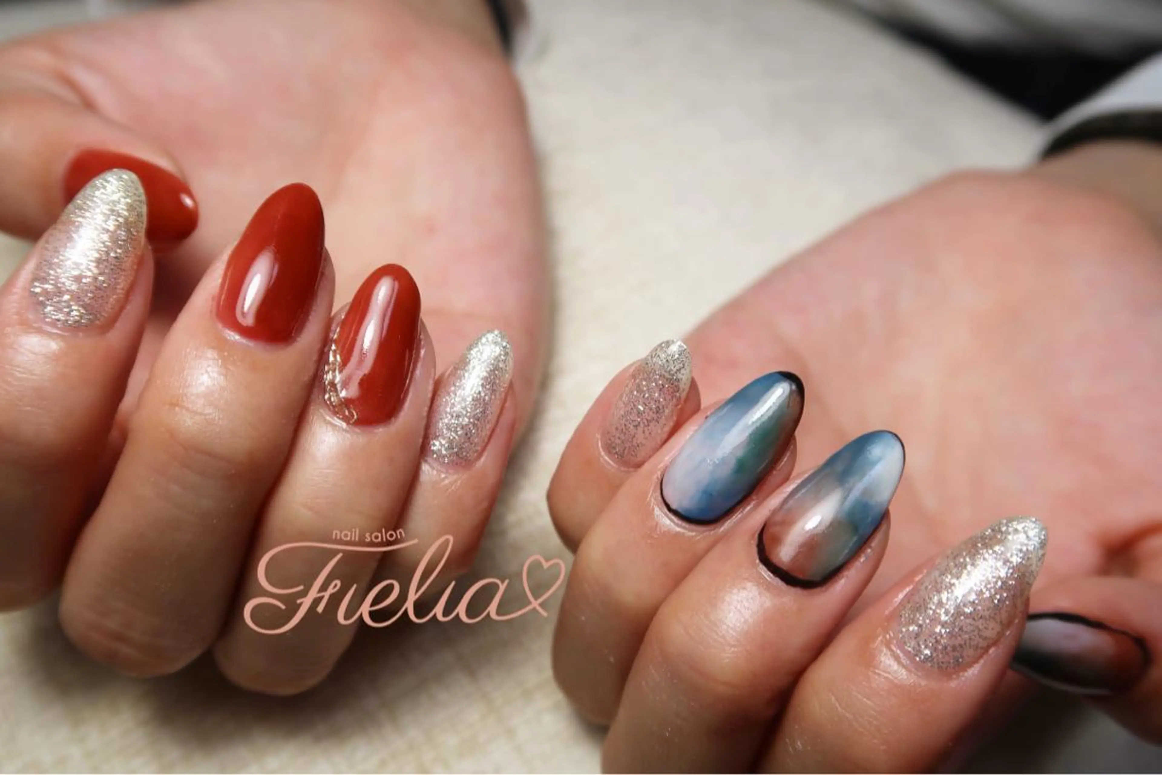 ネイル ハンドネイル Fielia momoのネイルデザイン