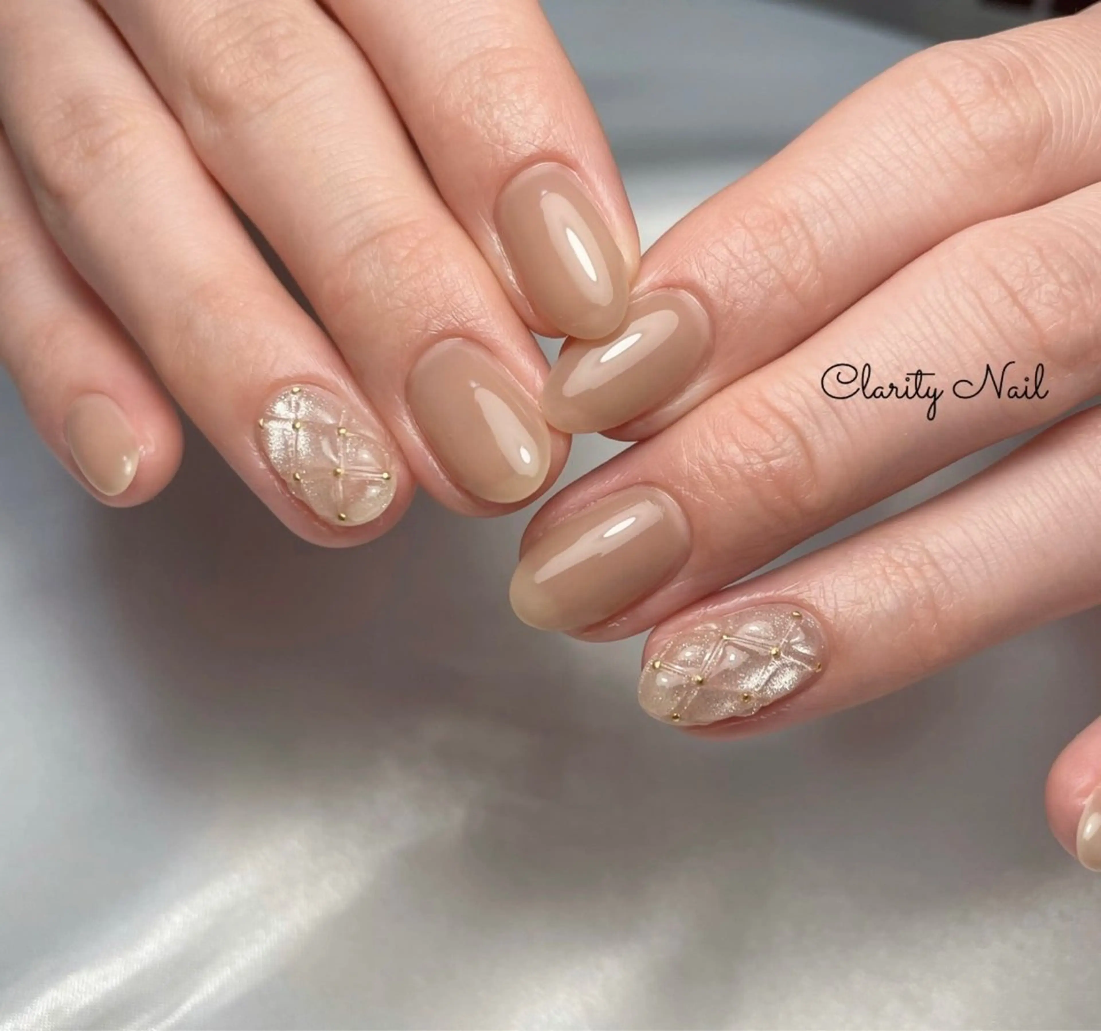 ネイル アートネイル 持ち込み ハンドネイル Clarity Nailのネイルデザイン