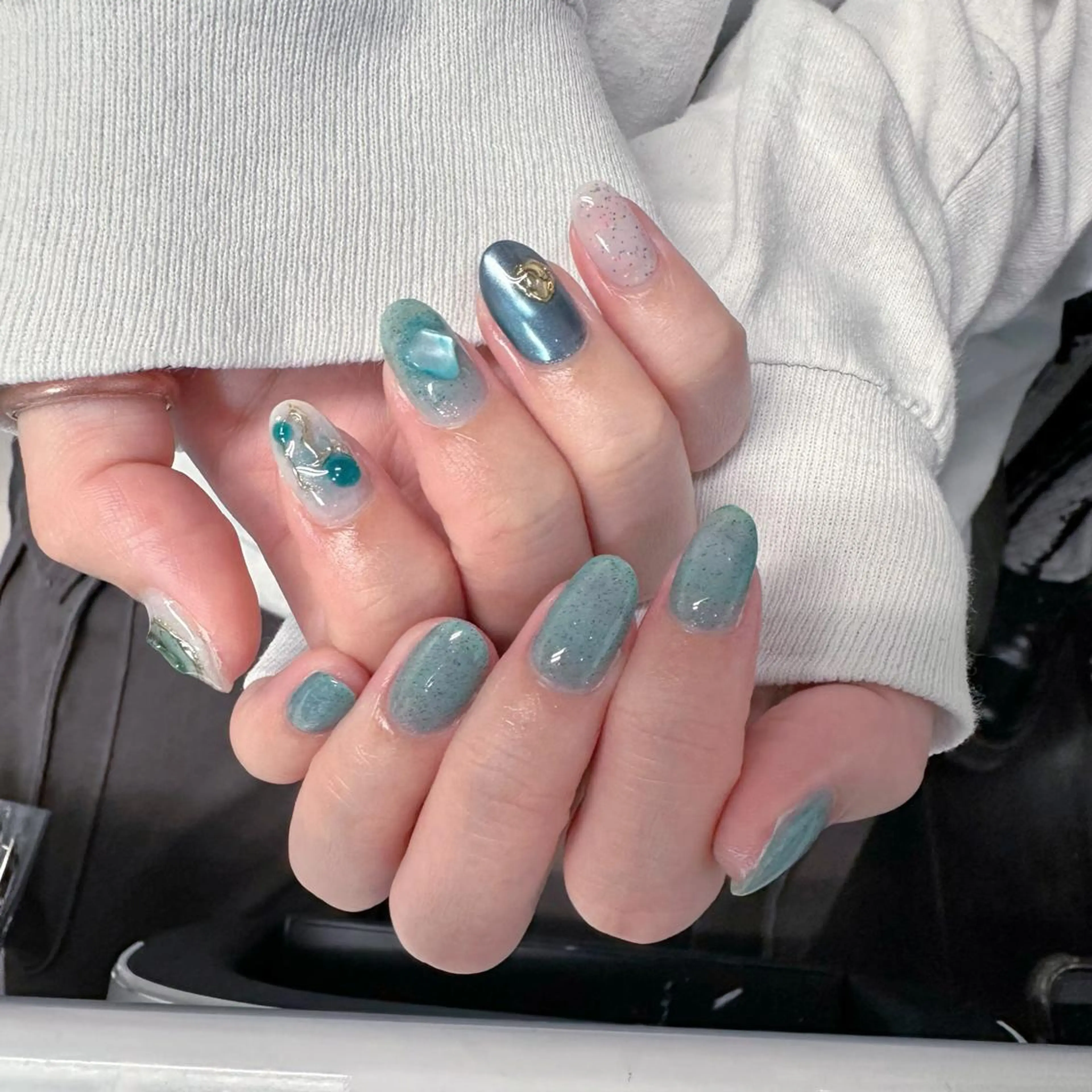 ネイル 持ち込み ハンドネイル Diamond ✨のネイルデザイン