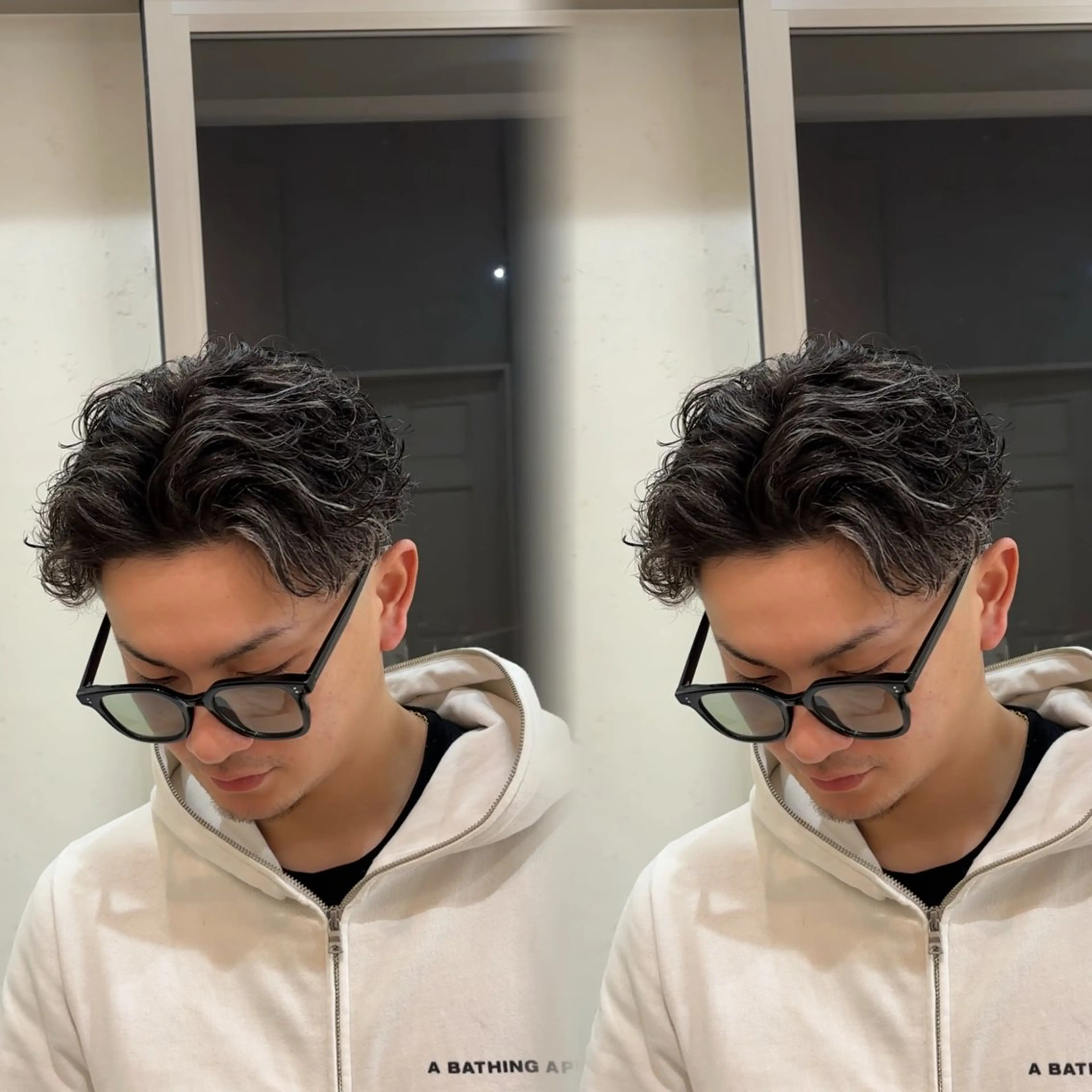 メンズ メンズメッシュ メンズパーマ カット パーマ 葉南/メンズブリーチ /メンズパーマのヘアスタイル