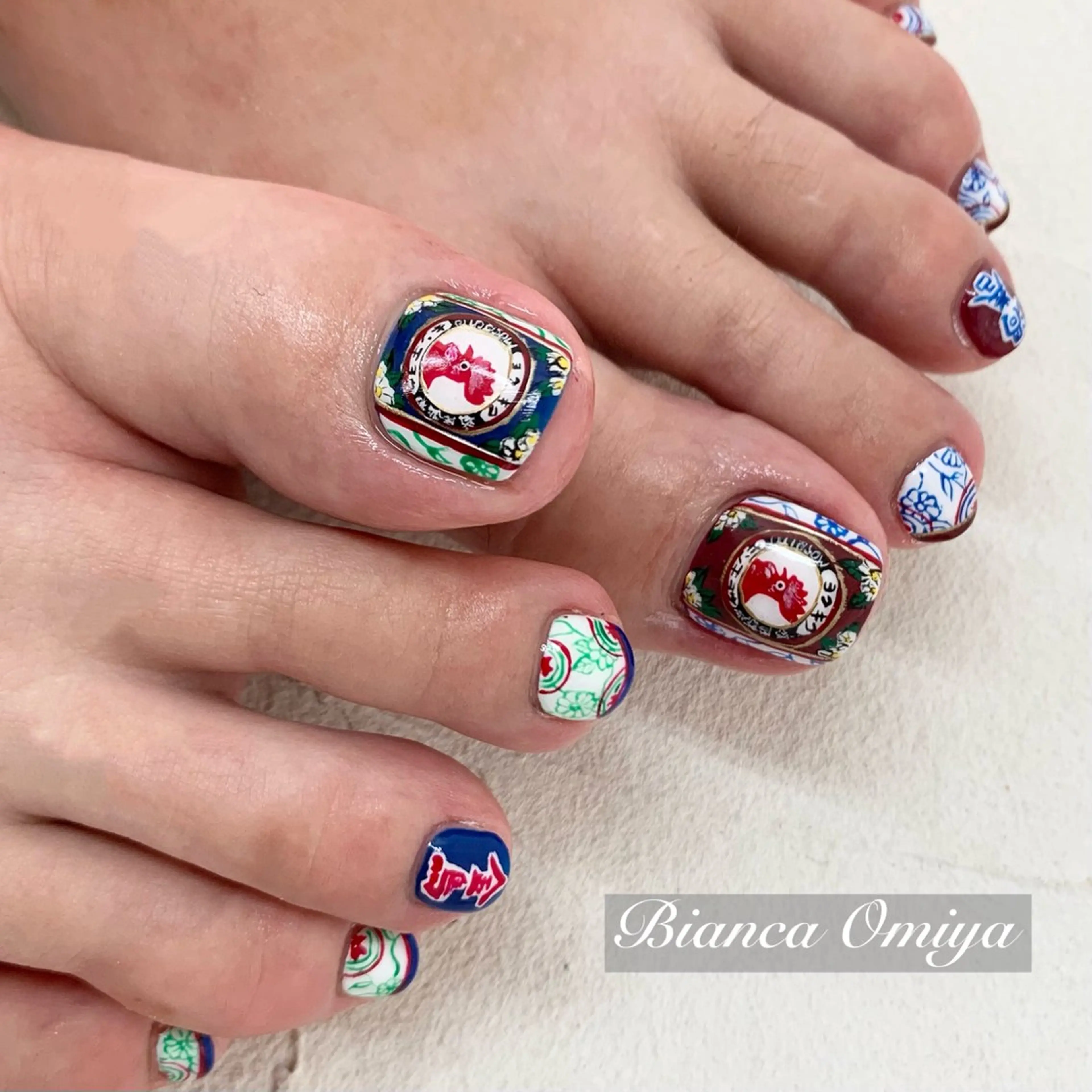 ネイル ビアンカ大宮ネイル 店長 モリサワのネイルデザイン