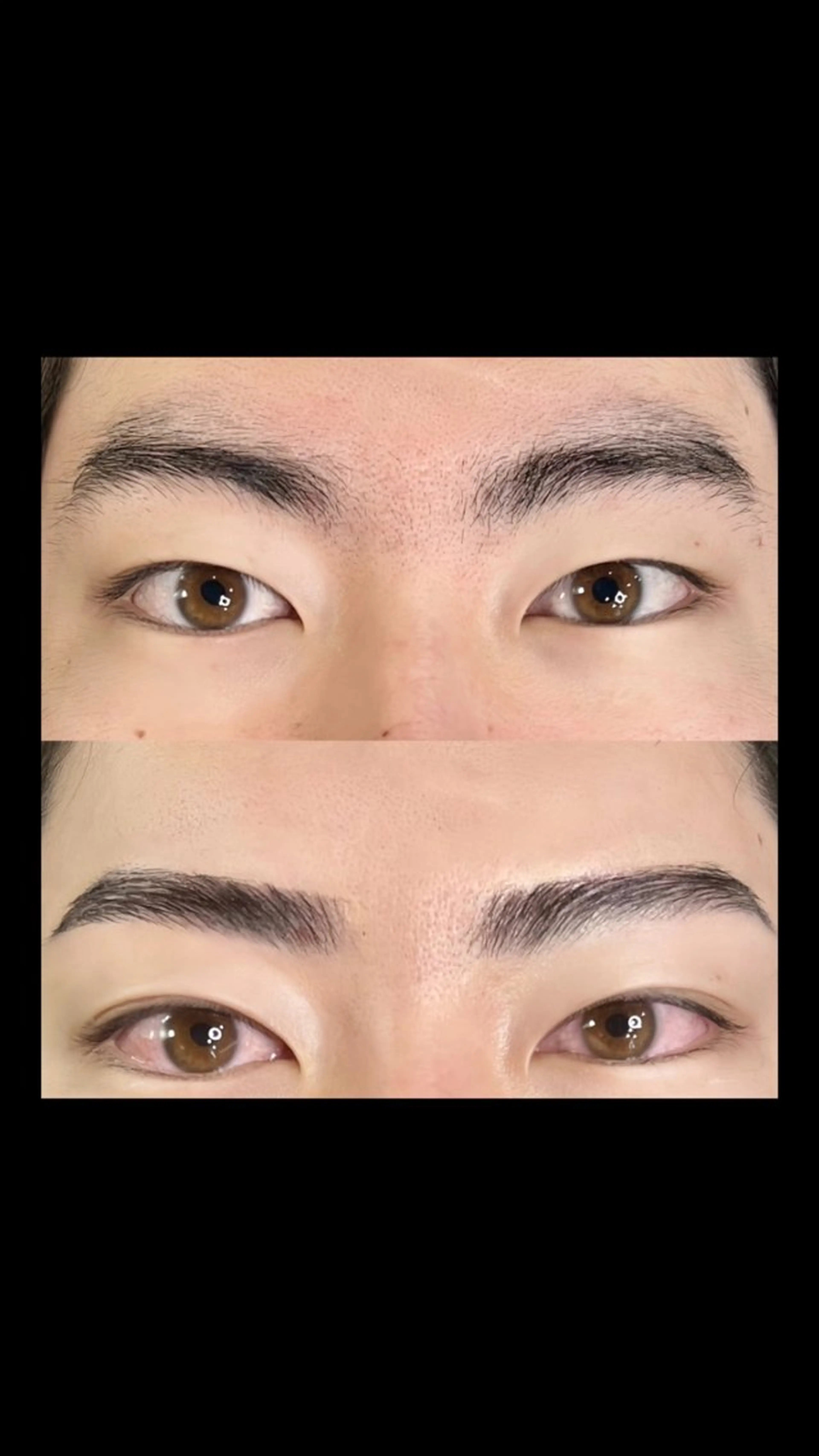 【メンズ眉毛専門】ミニモ限定⭐️No.1人気メンズ眉毛パーマ＋メンズ眉毛脱毛ワックスの写真