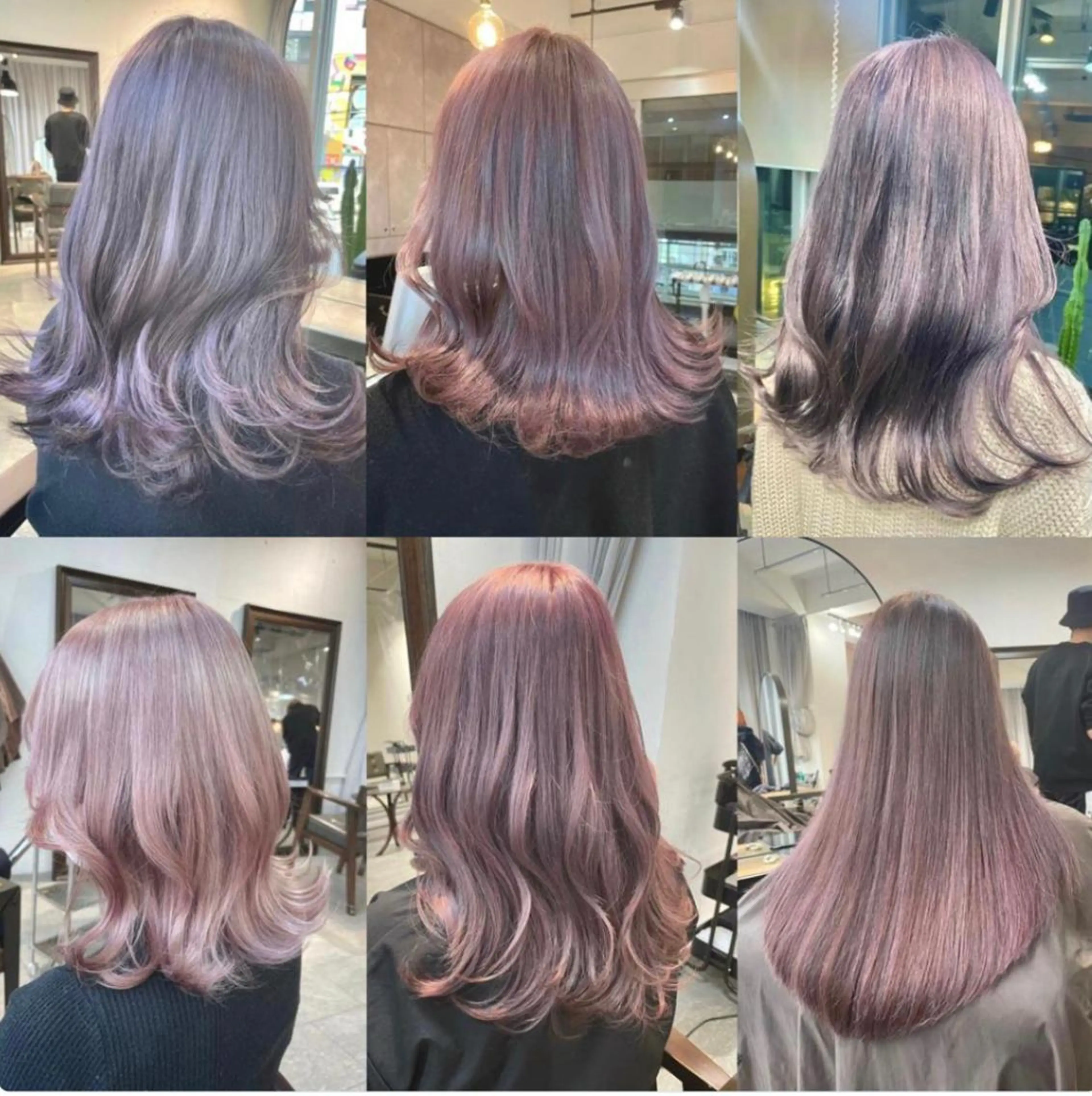 ミディアム カラー ヘアアレンジ ヘアカラー 🌹TikTok４万 ﾌｫﾛﾜｰ🌹AKIのヘアスタイル